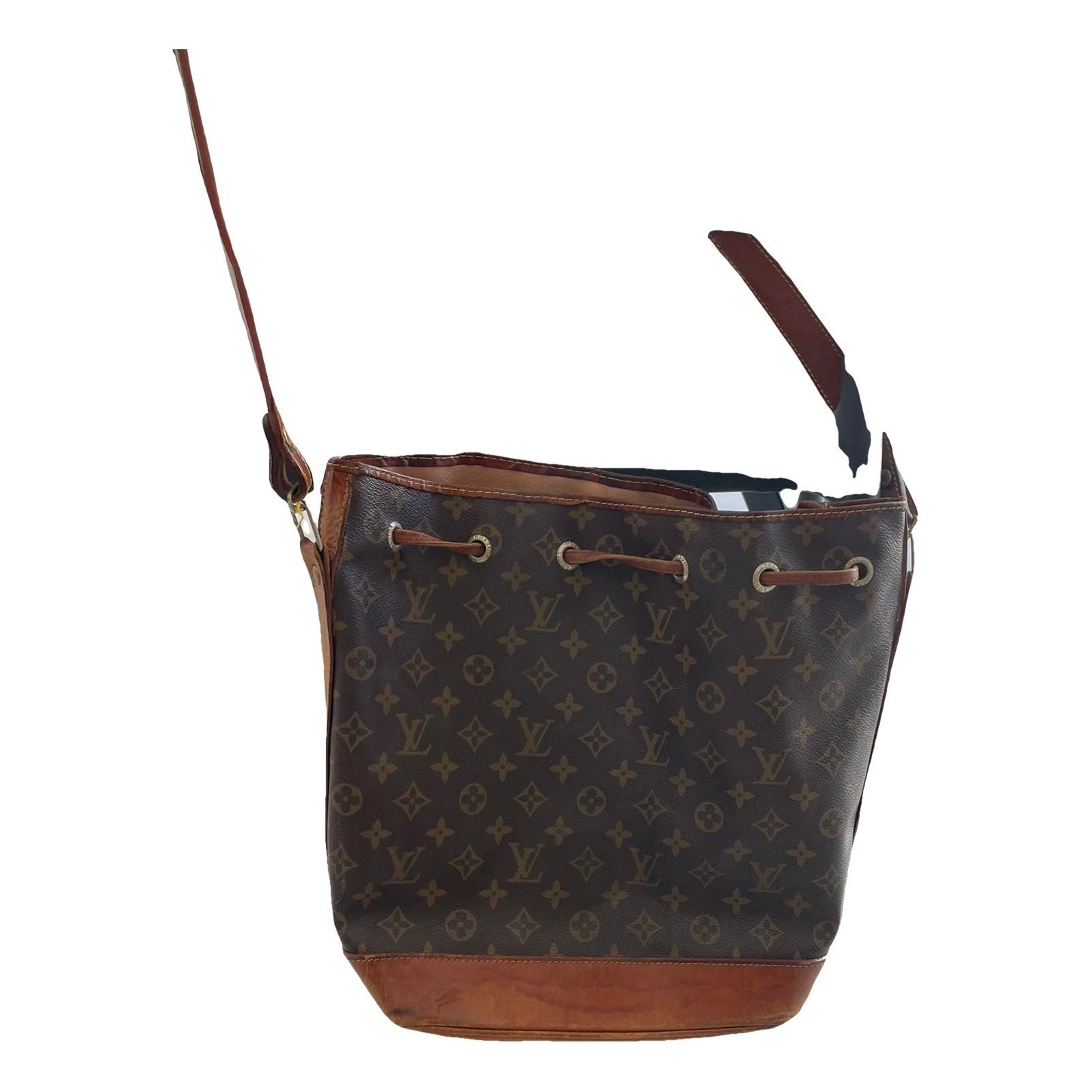 Leather backpack