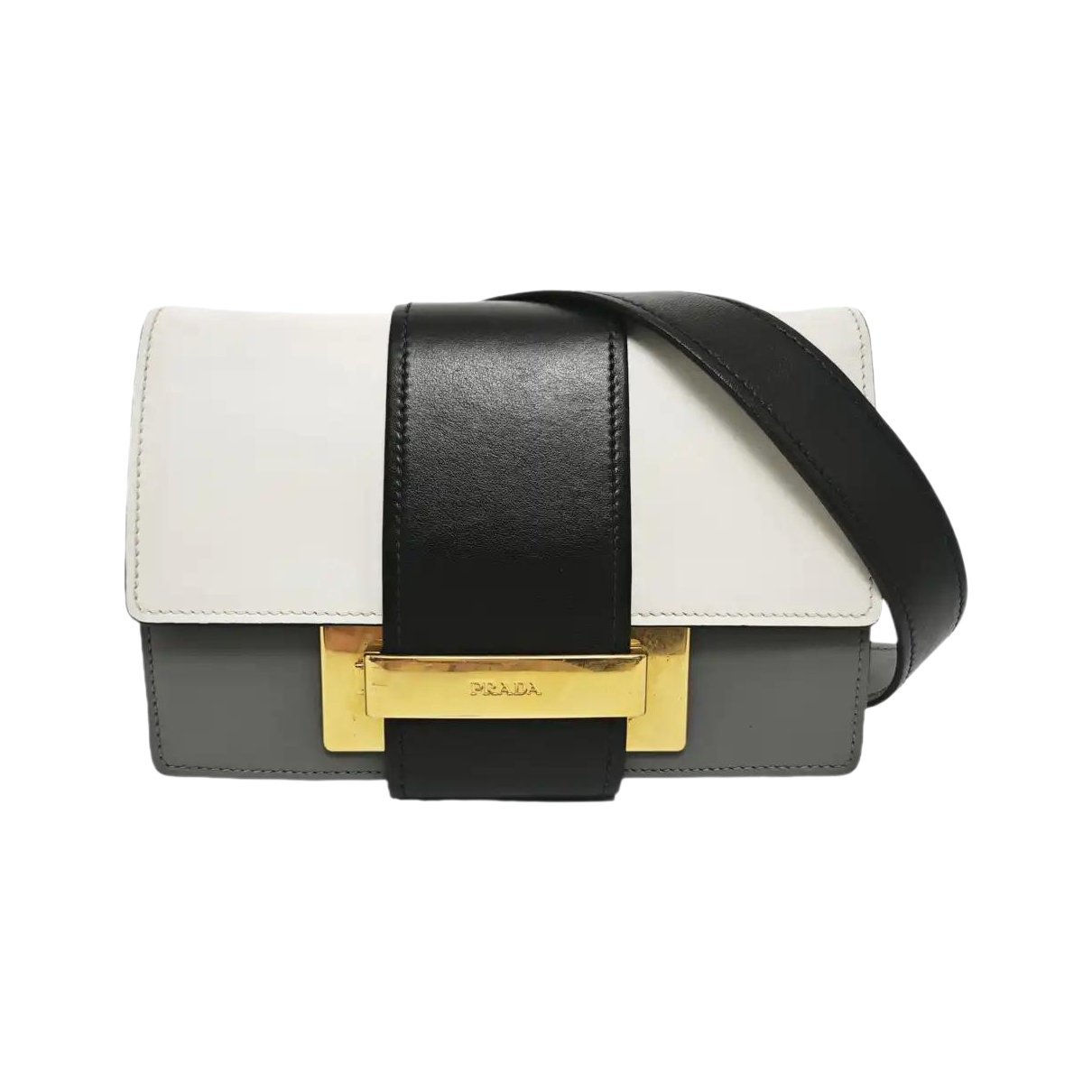 Plexi Bag leather crossbody bag