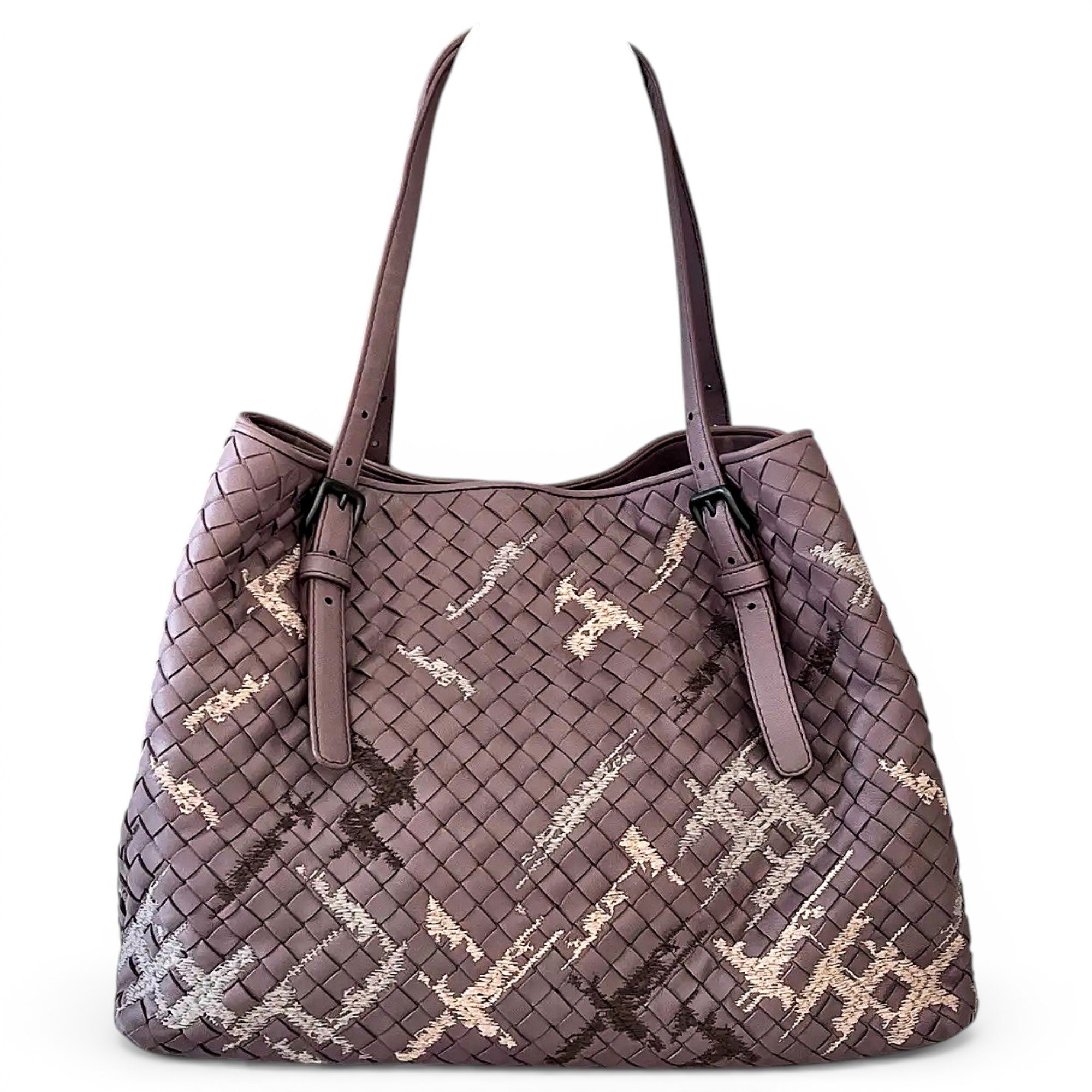 Roma leather handbag