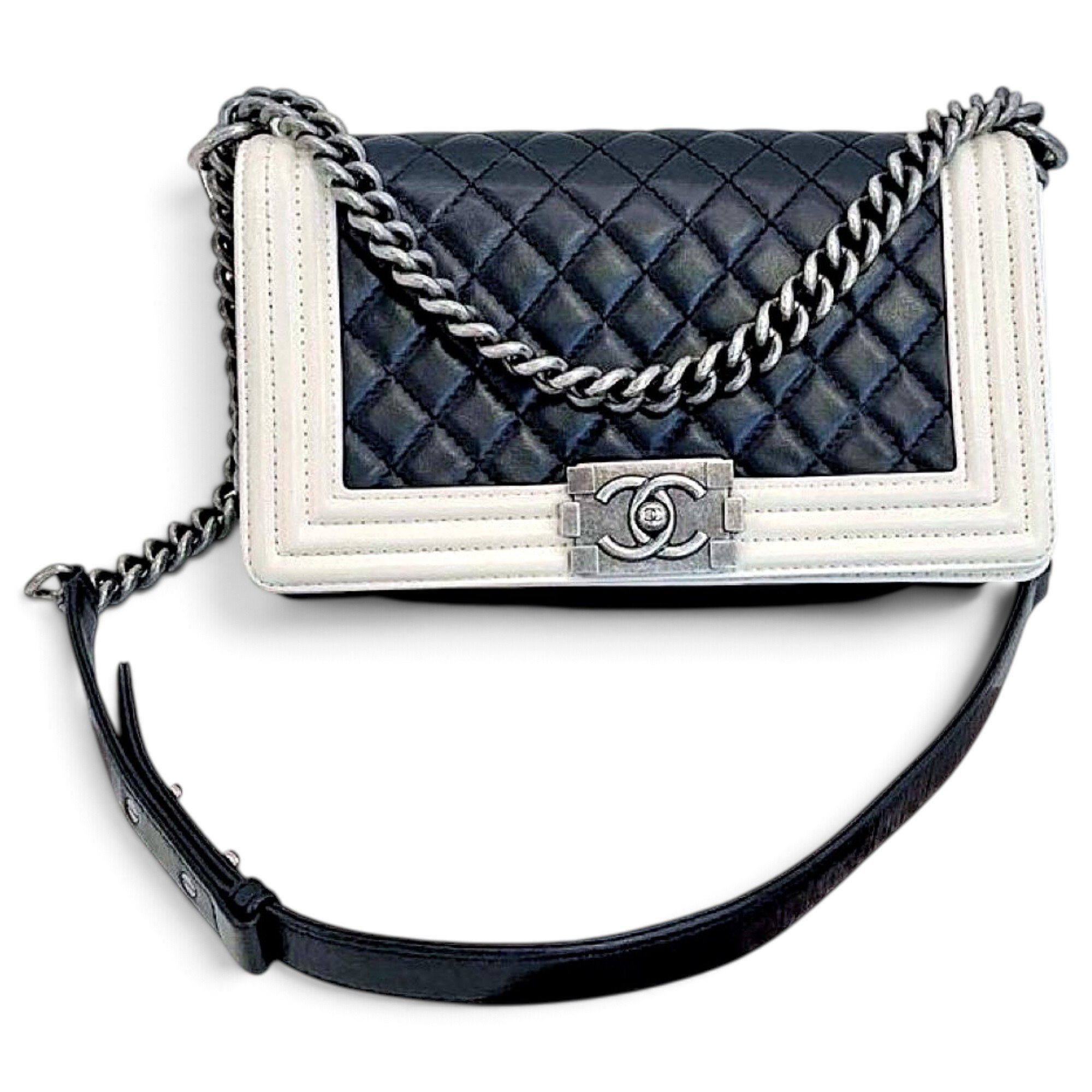 Boy leather handbag