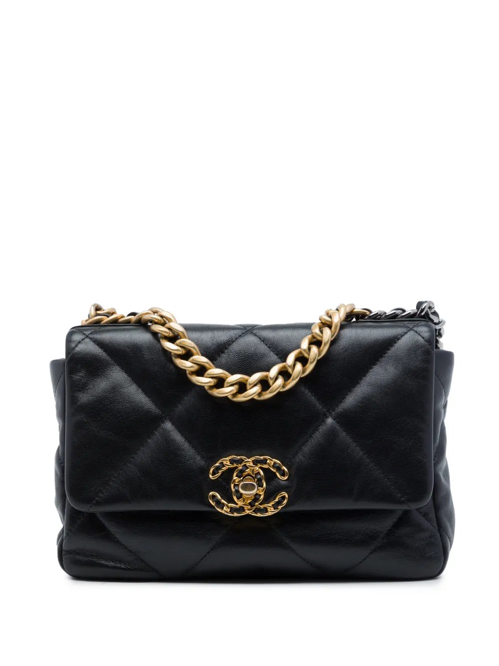 2020 Medium Lambskin 19 Flap satchel