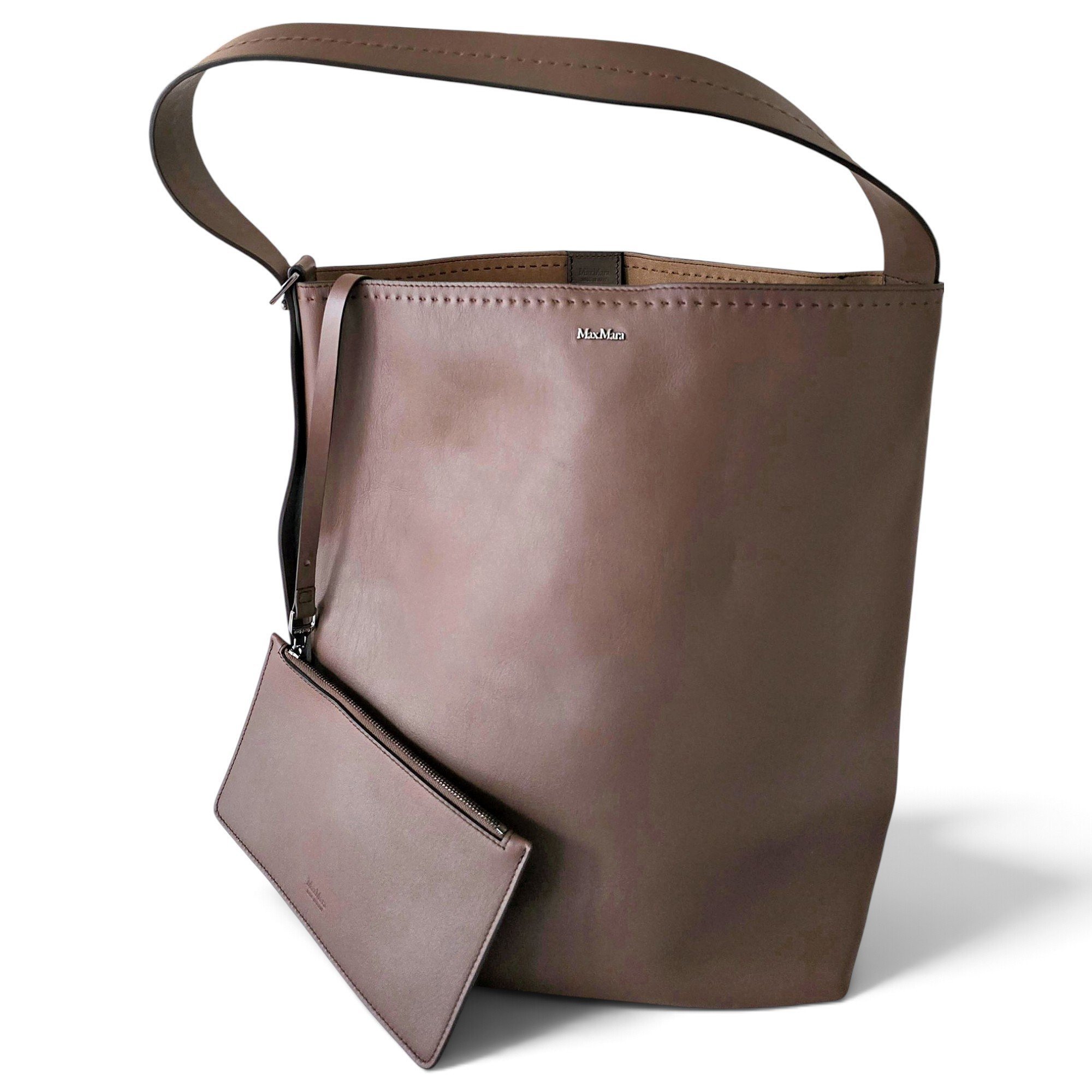 Leather handbag