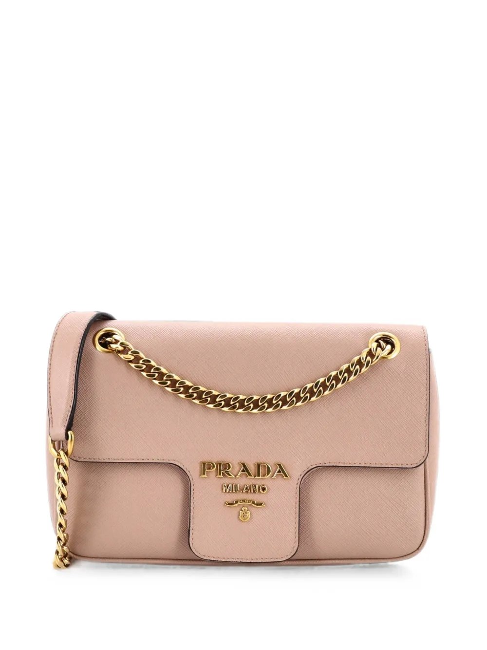 Pattina Flap Shoulder Bag Saffiano Leather Small crossbody bag