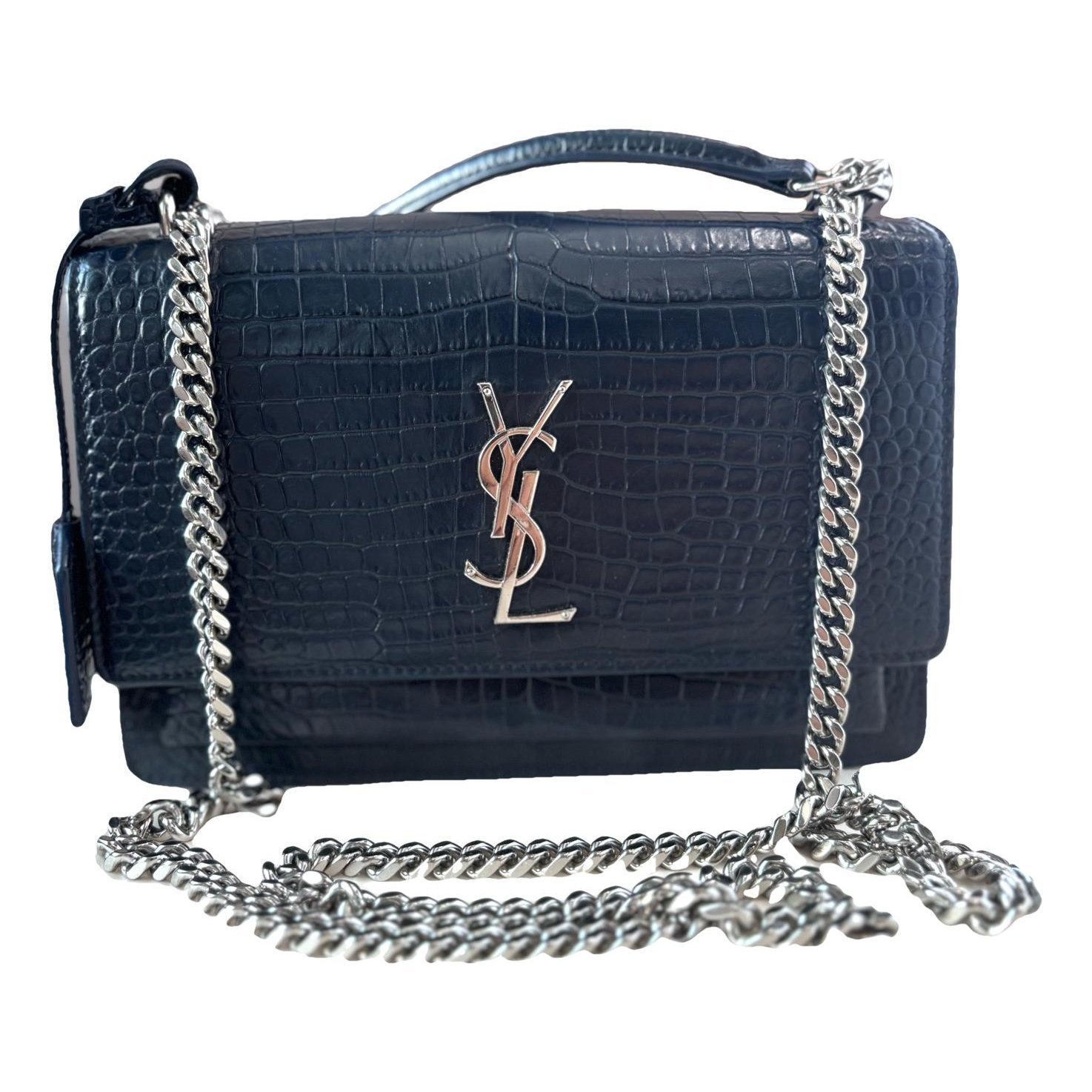 Sunset leather handbag