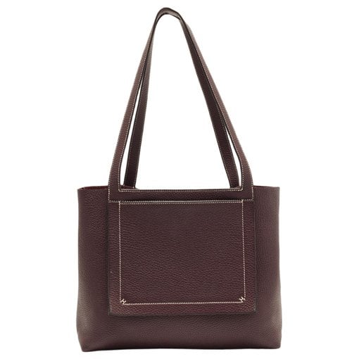 Leather tote