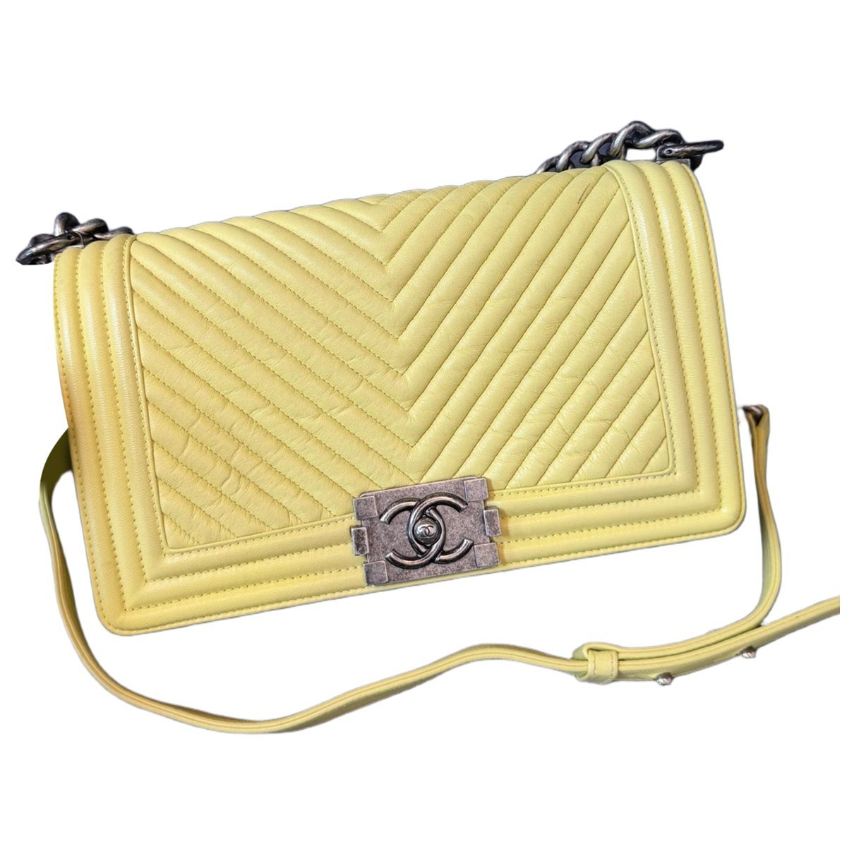 Boy leather crossbody bag