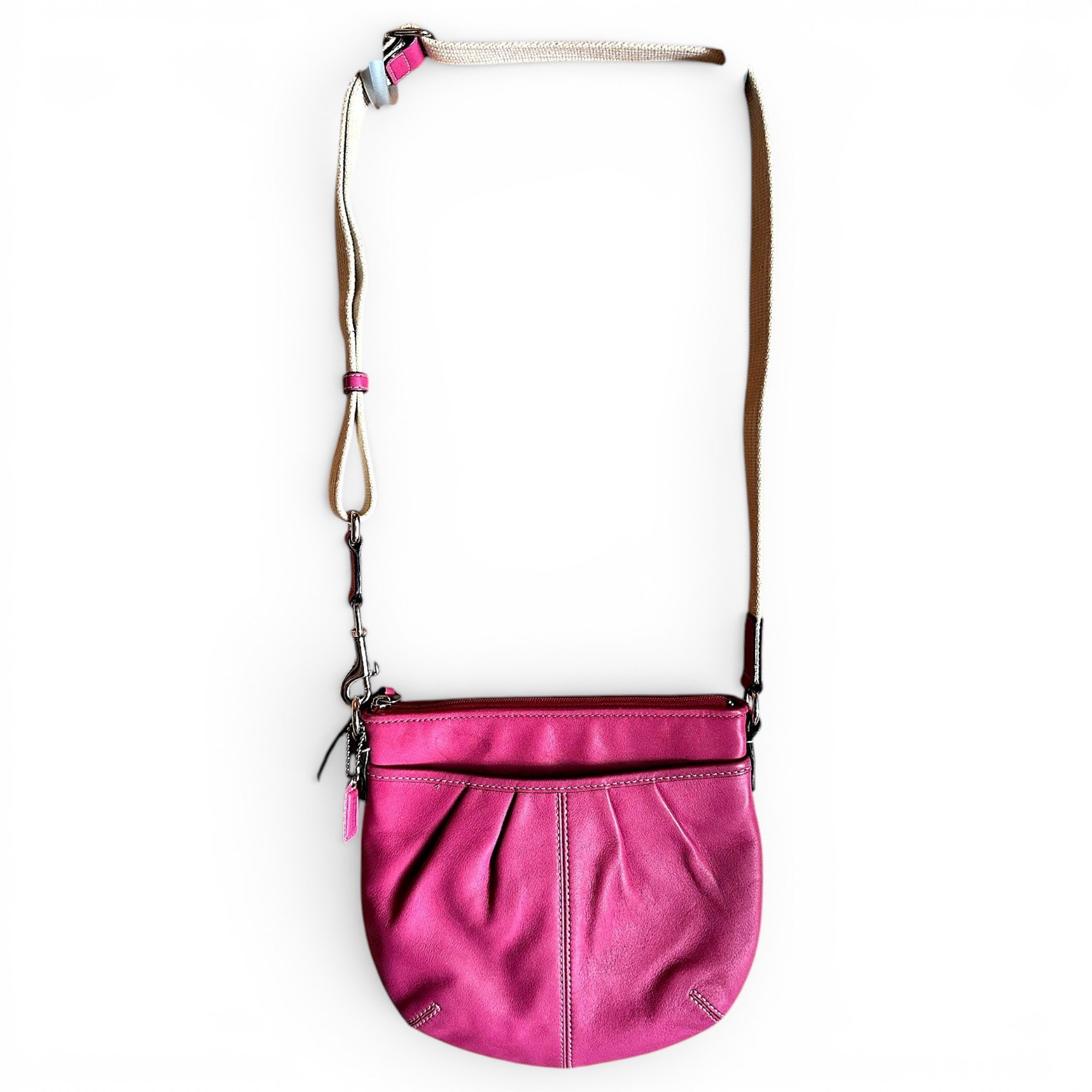 Leather crossbody bag