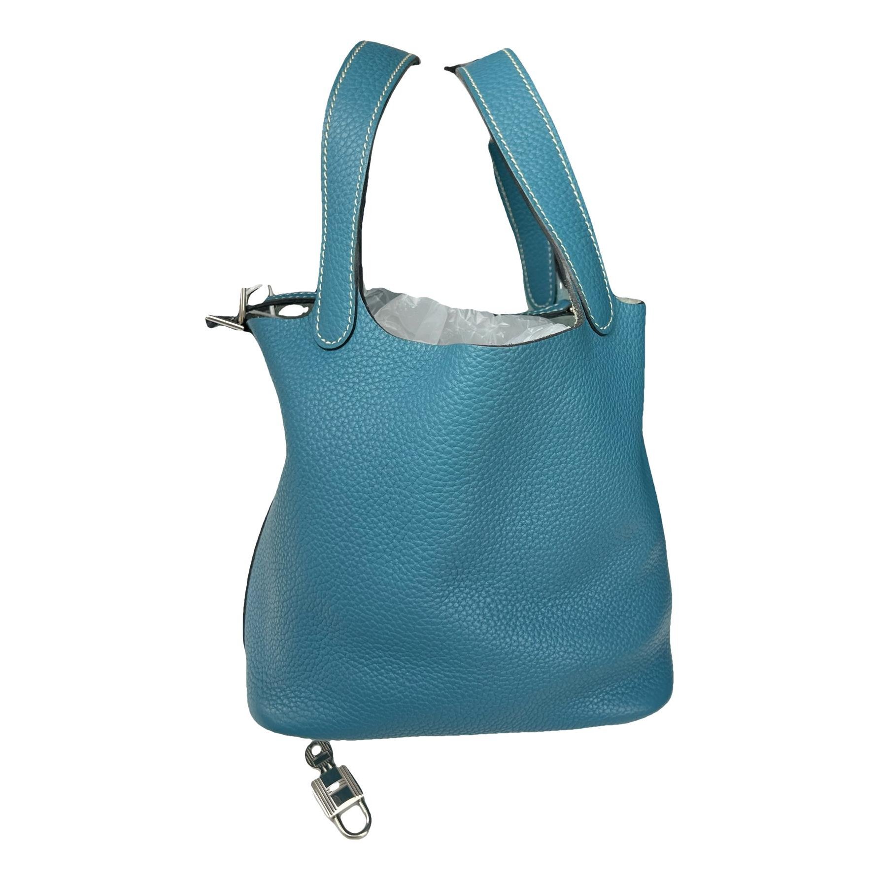 Picotin leather handbag