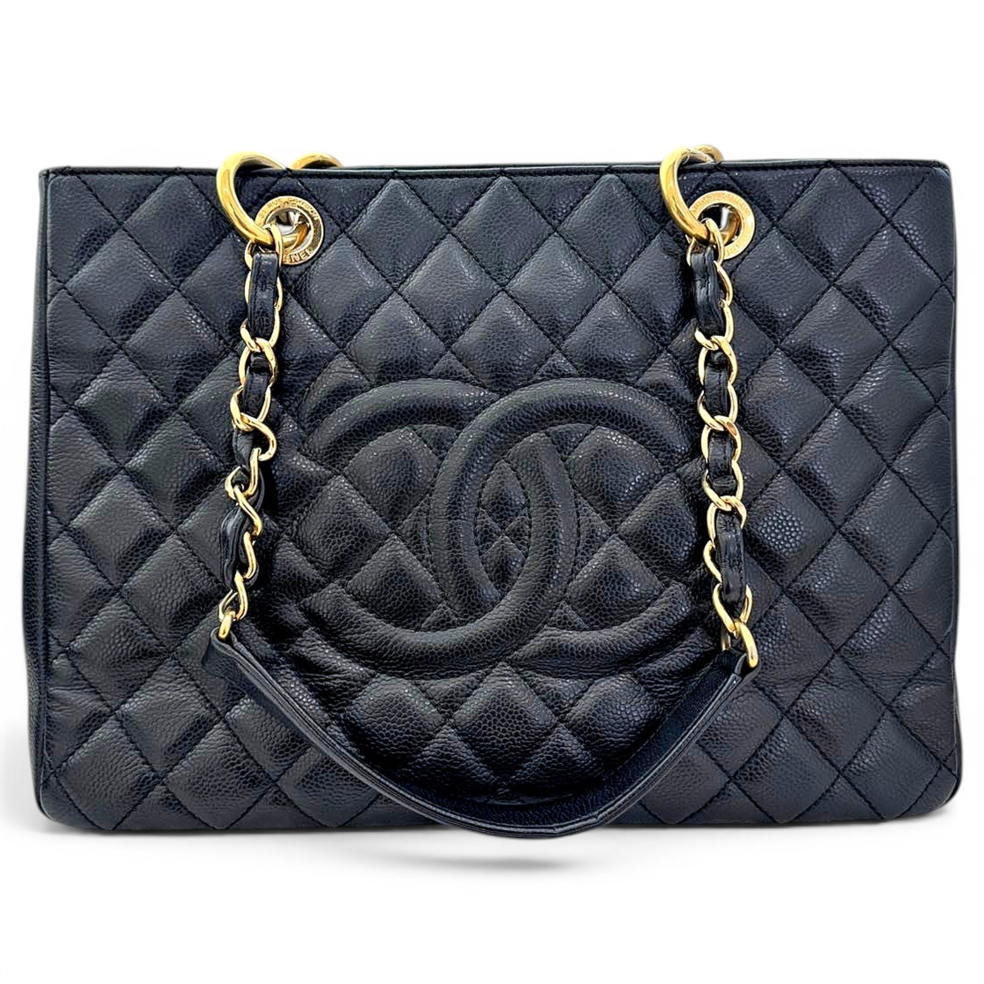 Grand shopping leather handbag