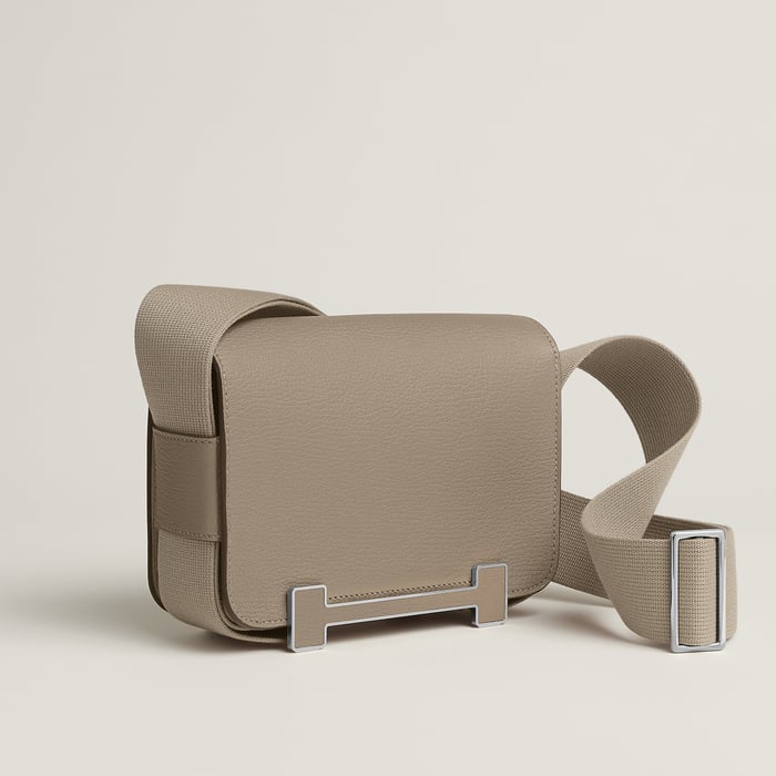 Gris Tourterelle Hermès Geta Bag