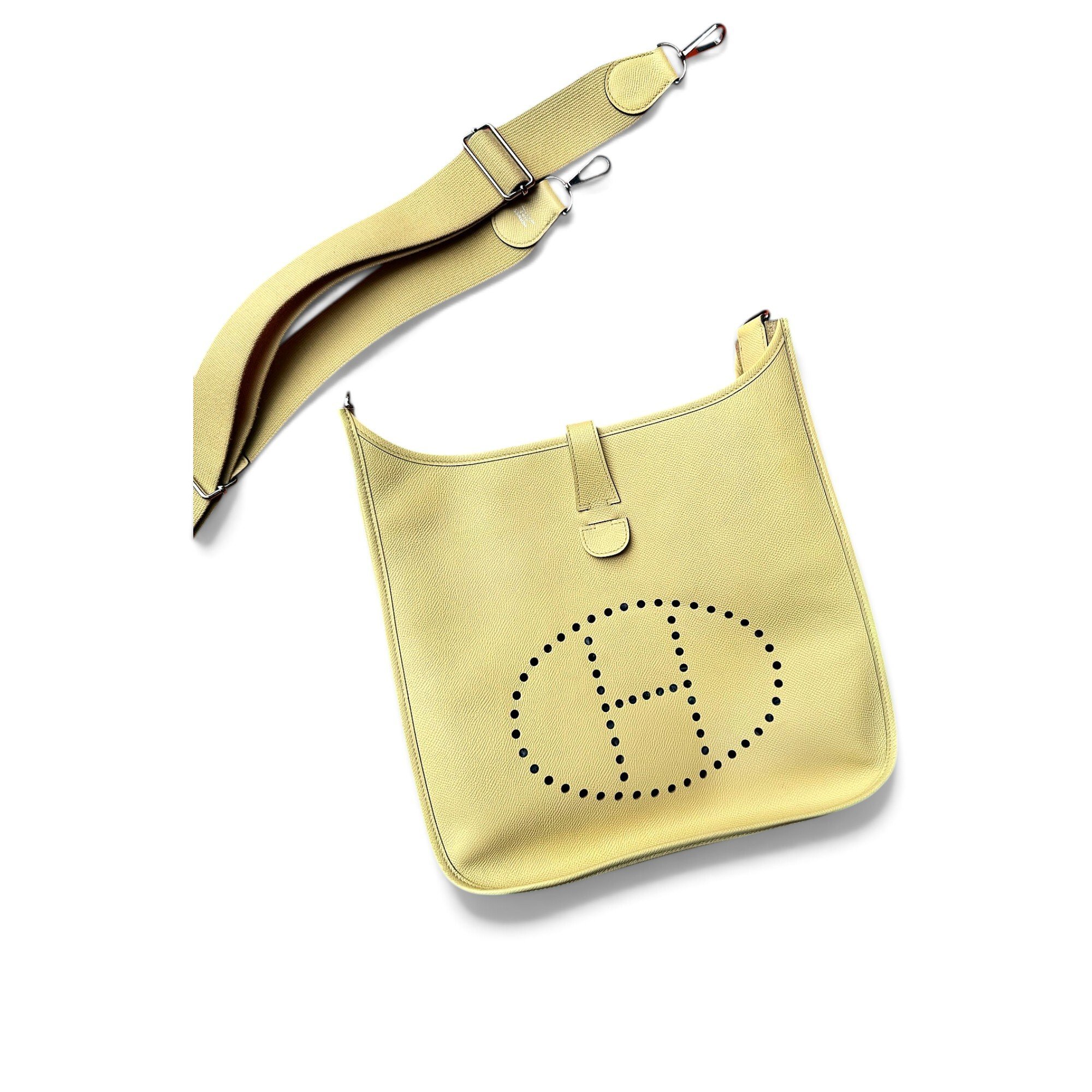 Evelyne leather handbag