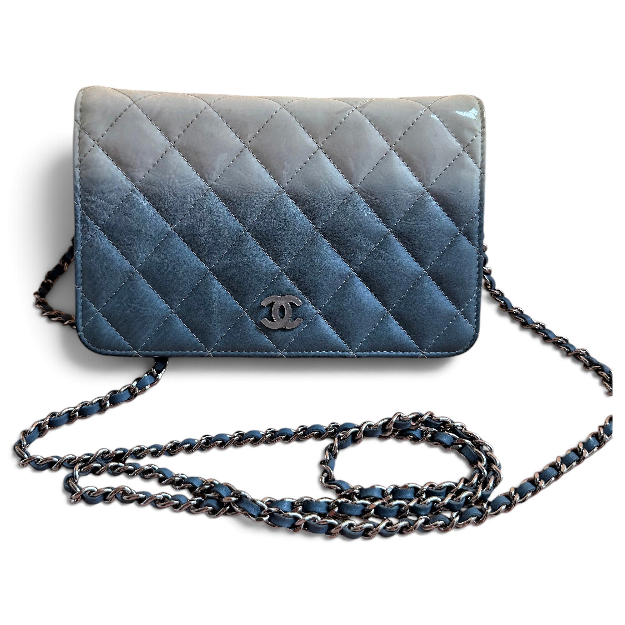 Wallet On Chain Timeless/Classique leather handbag