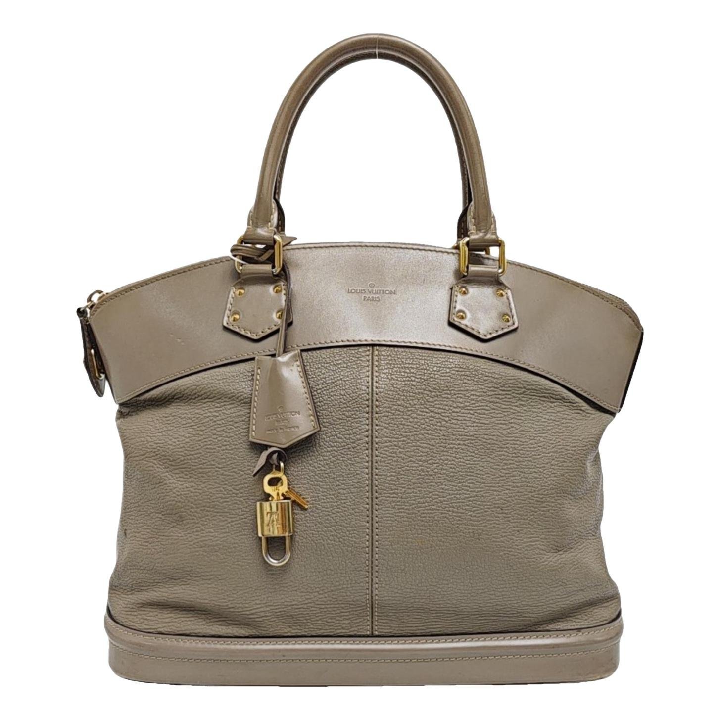 Lockit leather handbag