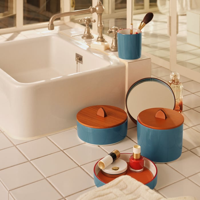Bleu Lagon Circe Round Tray