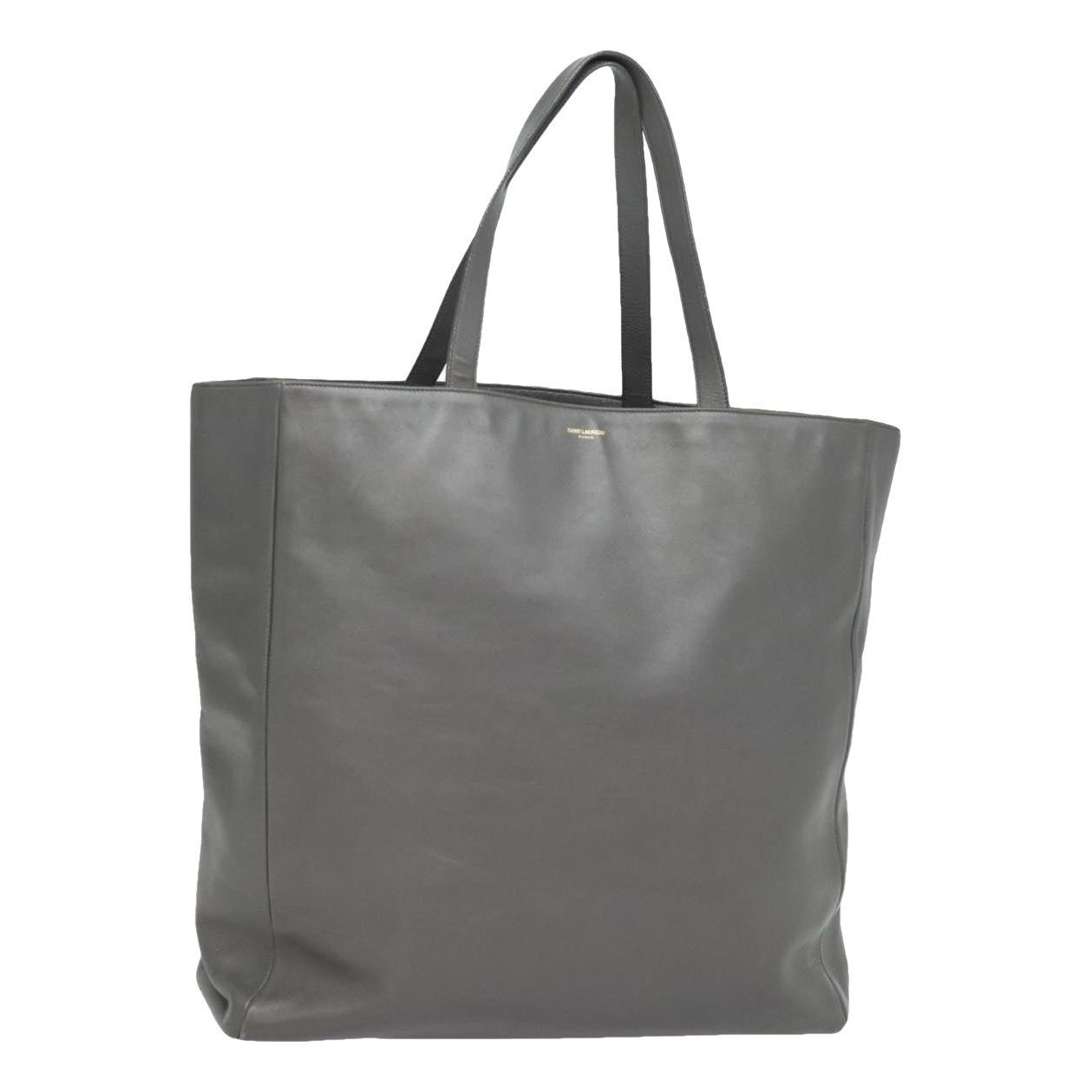 Leather tote