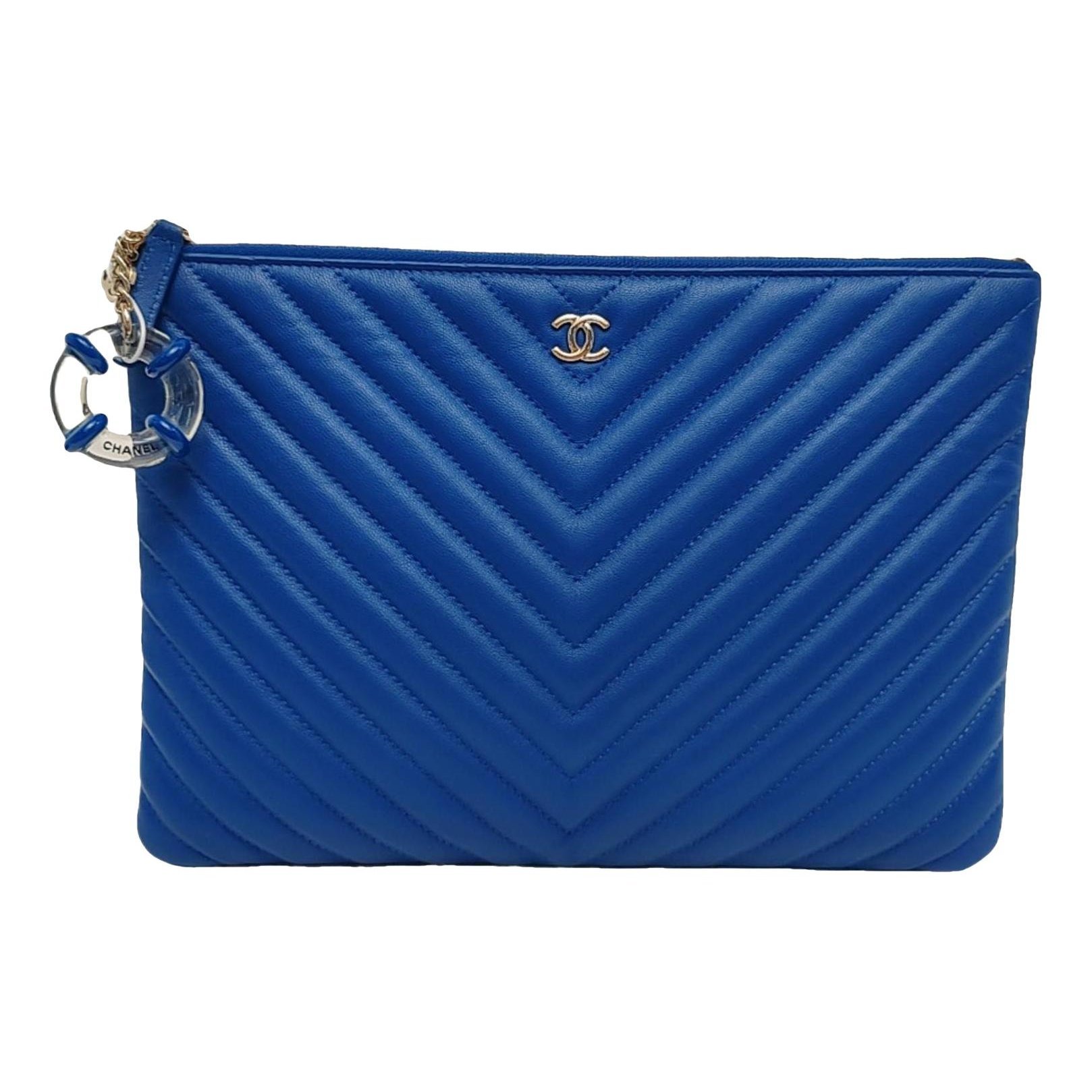 Timeless/Classique leather clutch bag