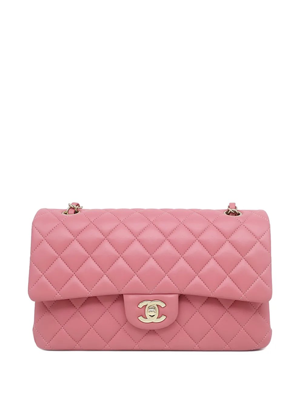 2021-2026 Medium Classic Lambskin Double Flap shoulder bag