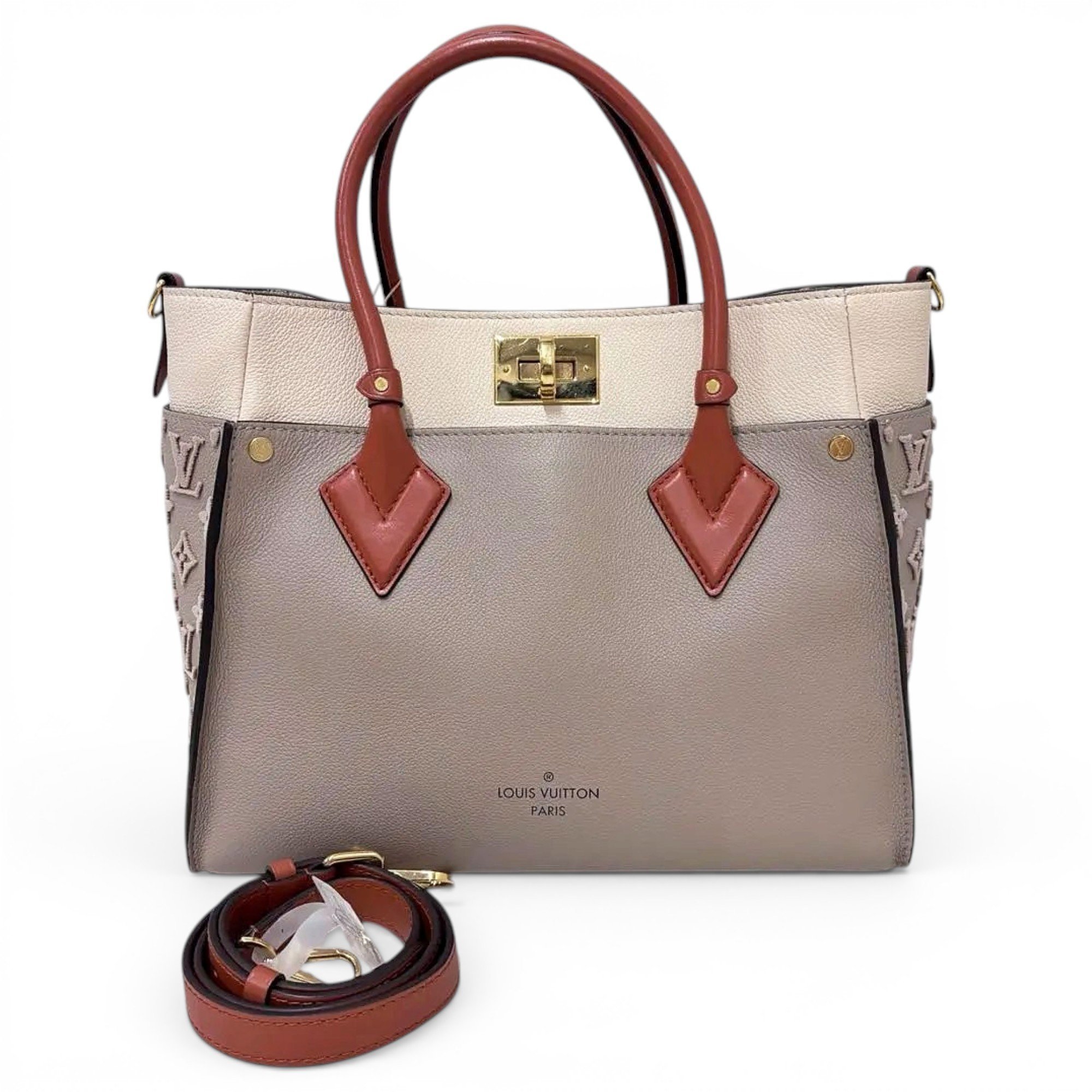 On My Side leather crossbody bag
