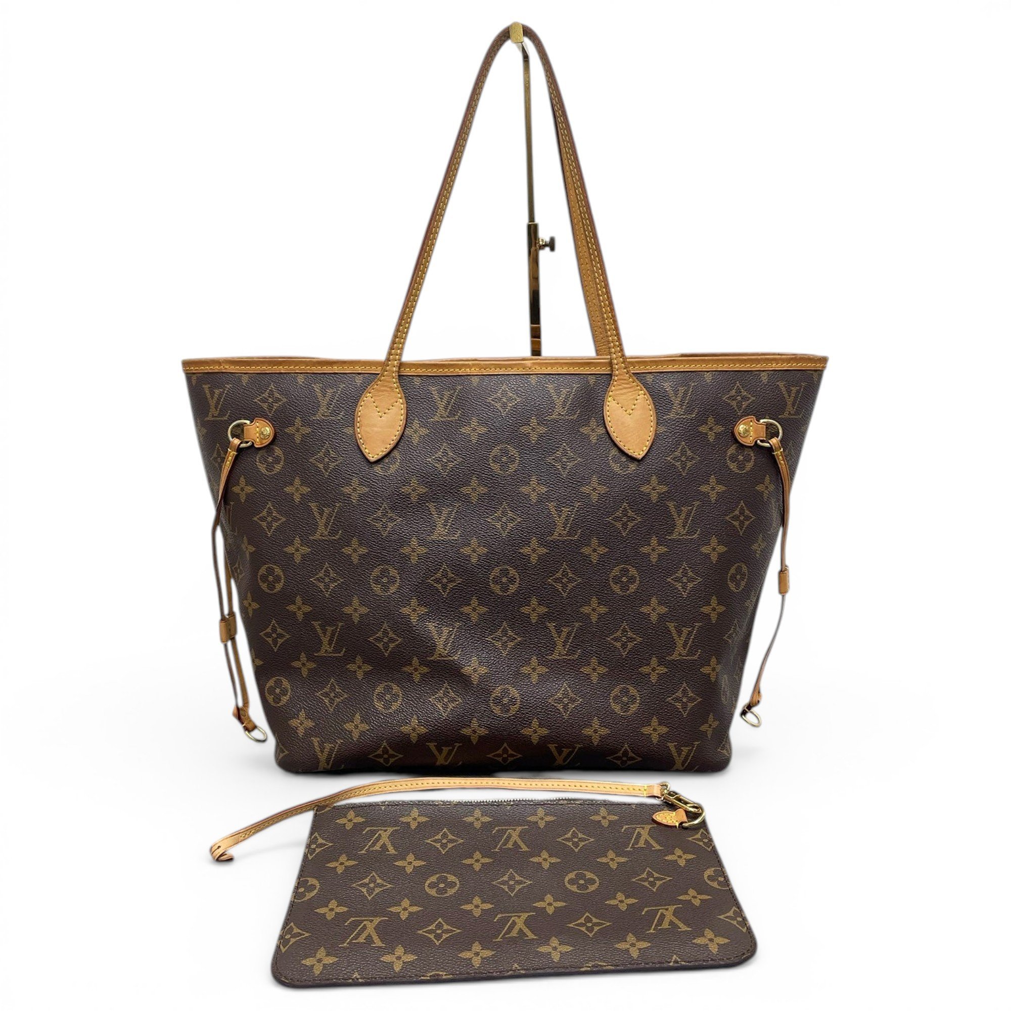 Neverfull leather handbag