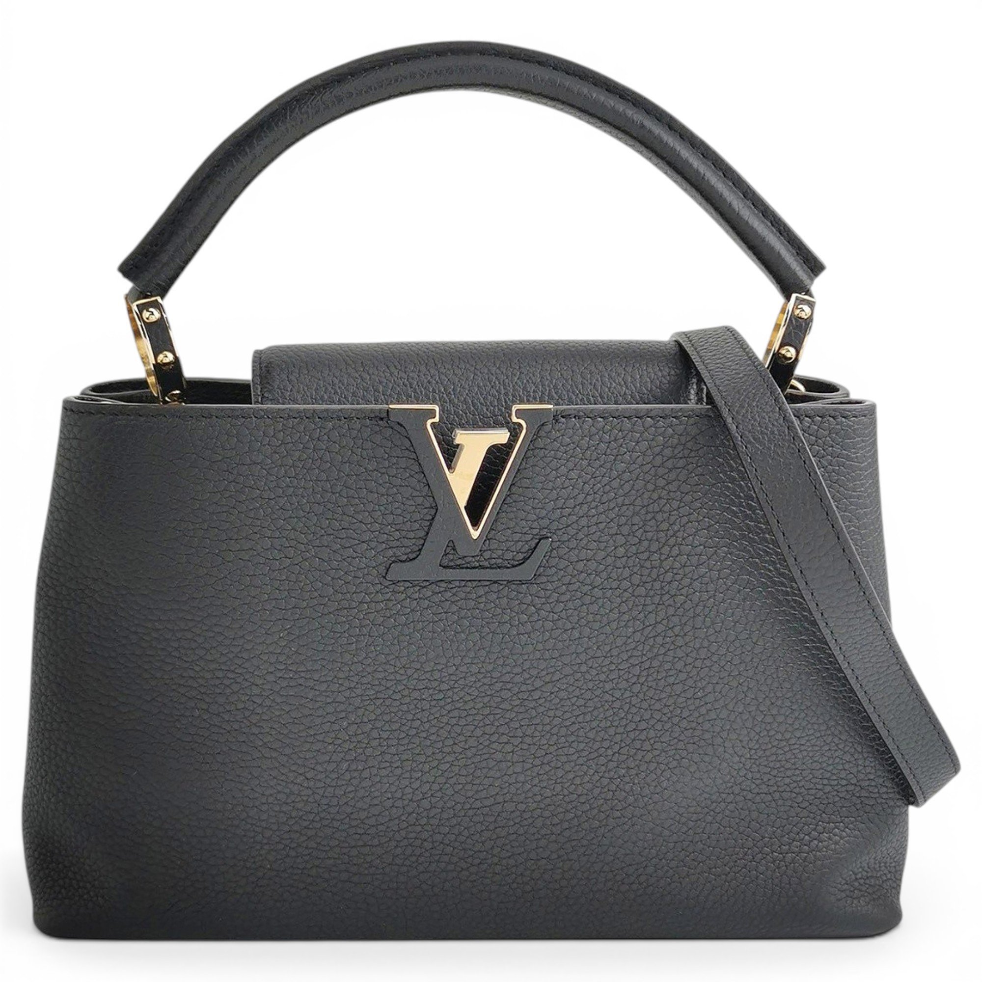 Capucines leather handbag