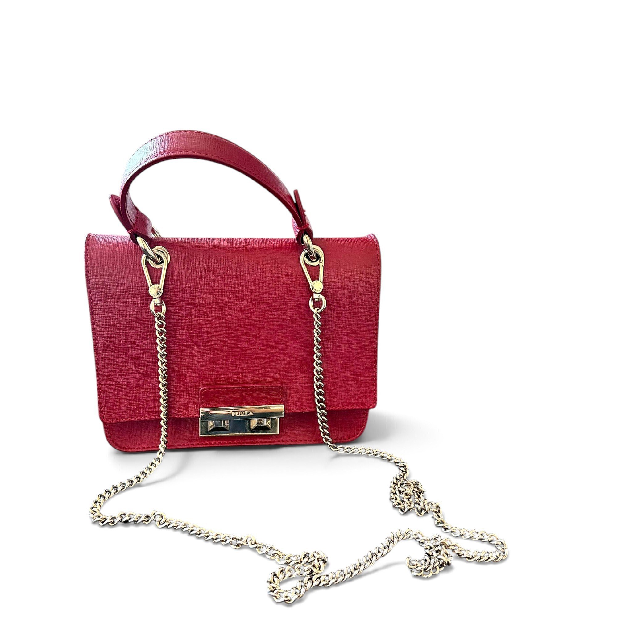 Metropolis leather crossbody bag