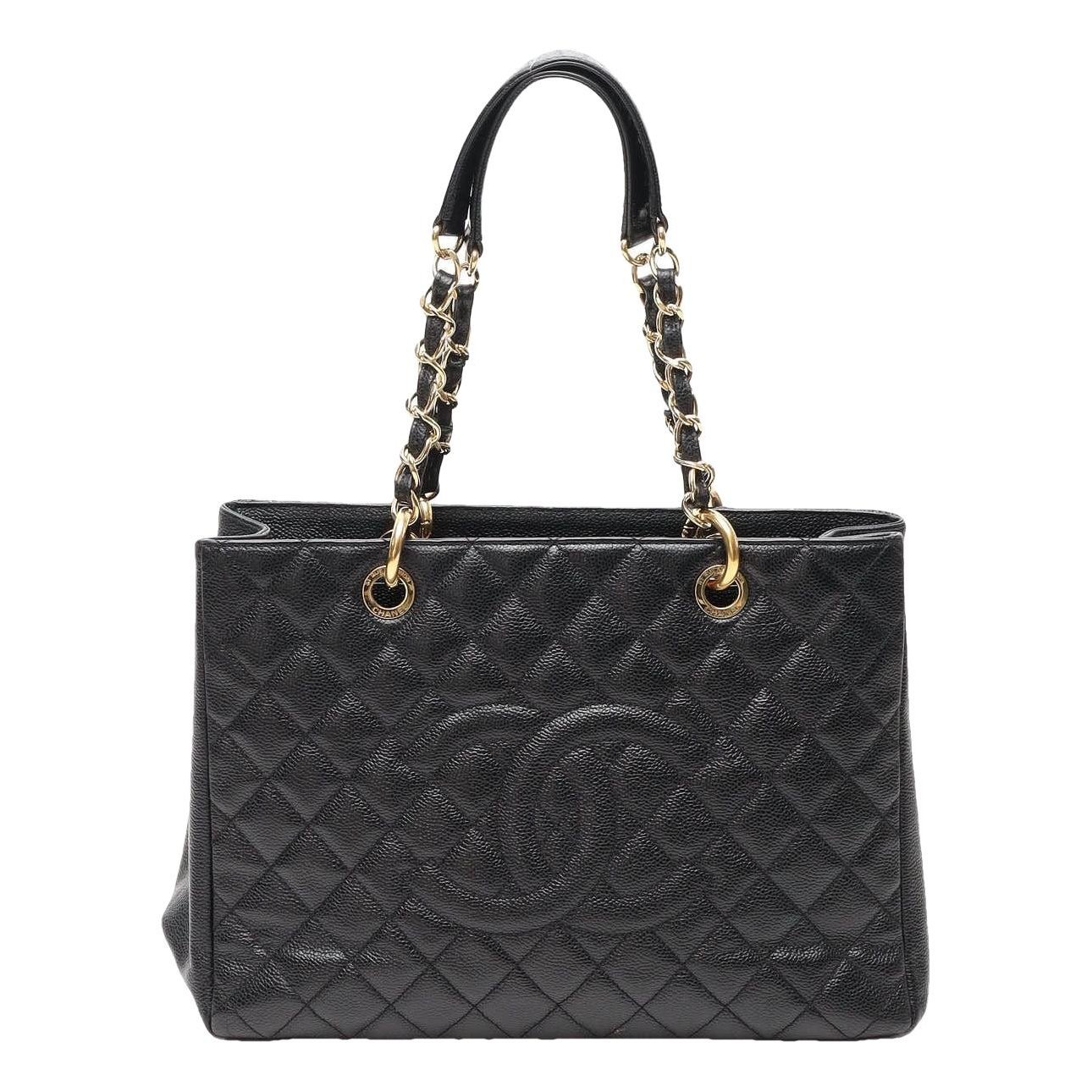 Grand shopping leather tote