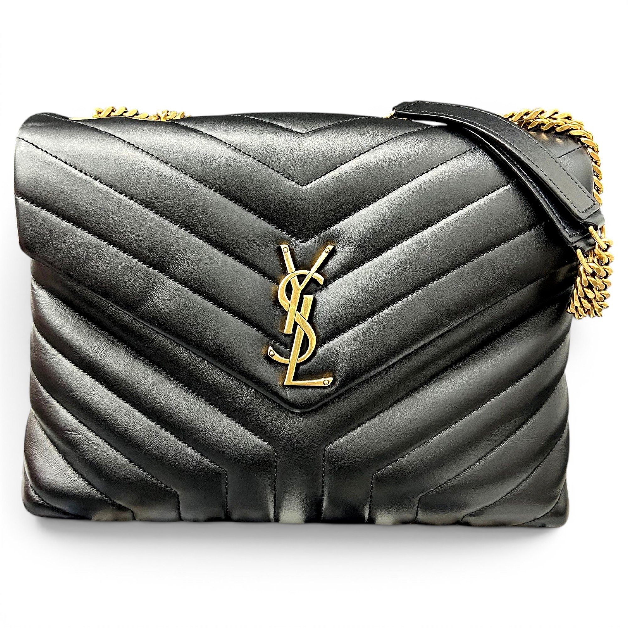 Loulou leather handbag