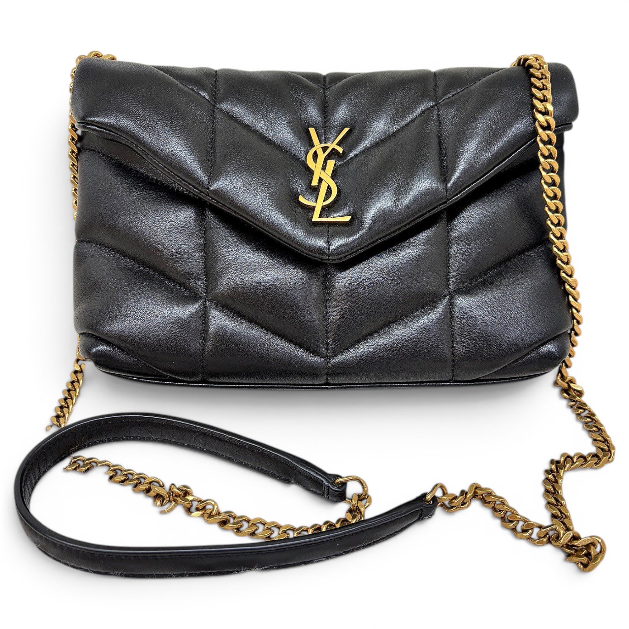 Loulou Puffer leather handbag
