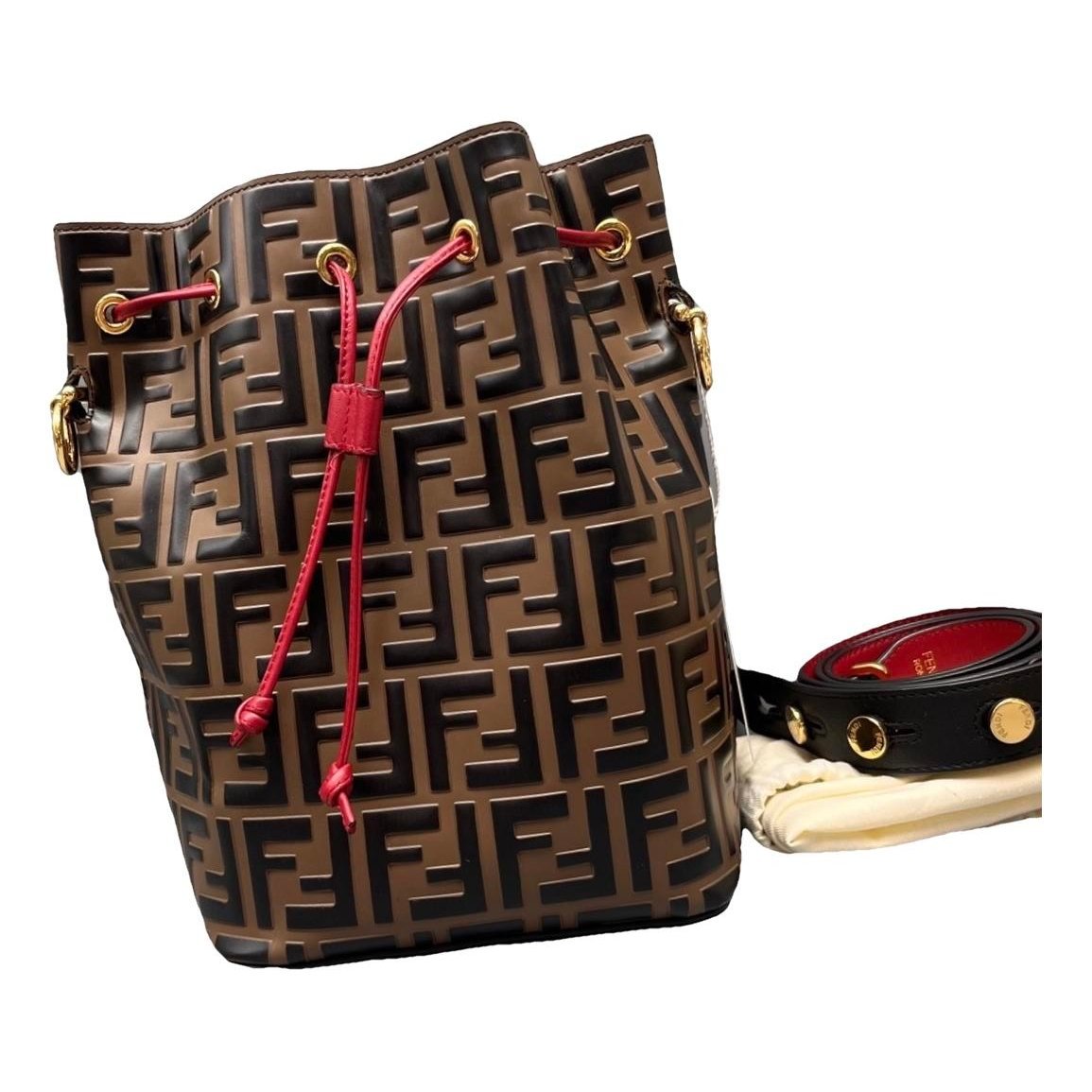 Mon Trésor leather handbag