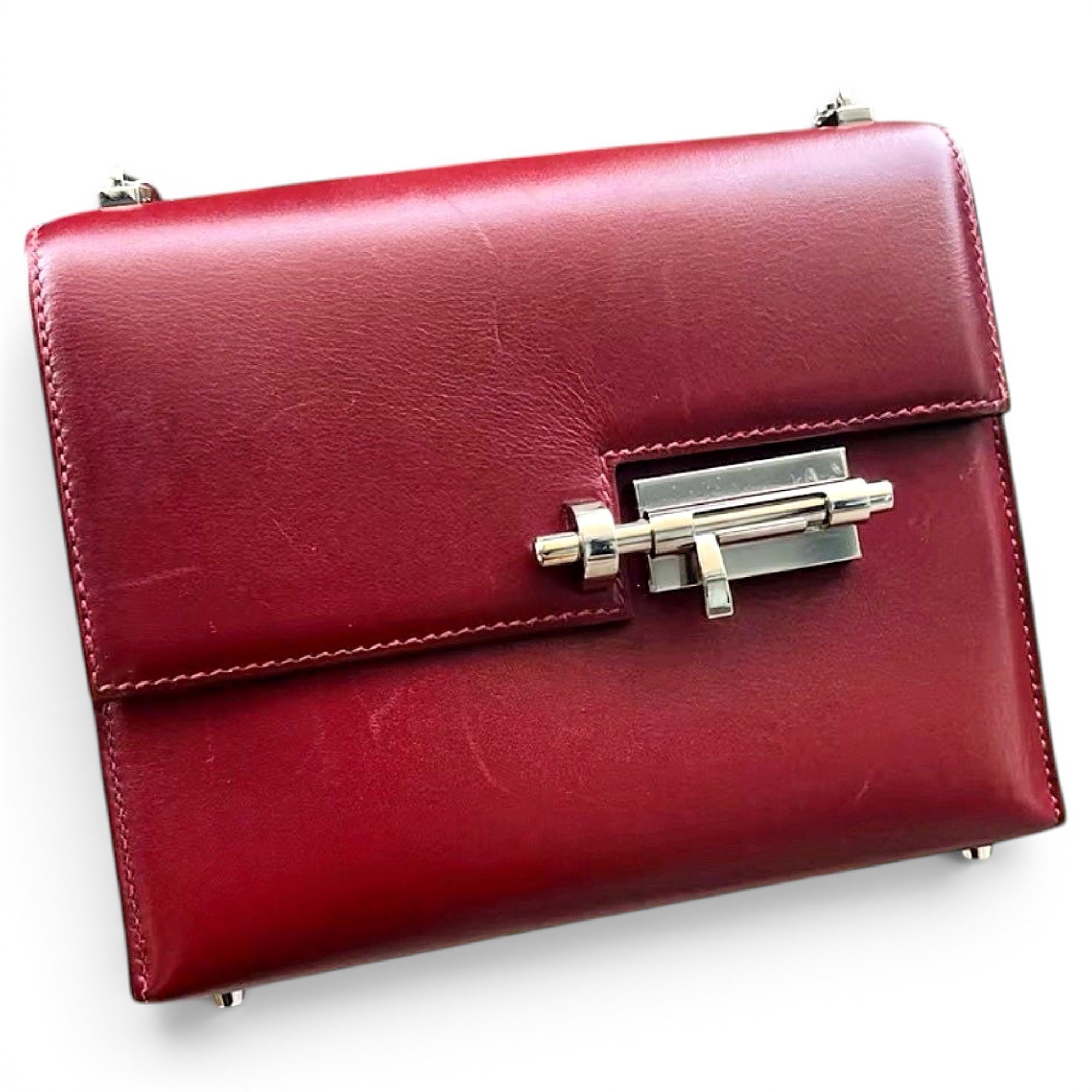 Verrou Mini leather handbag