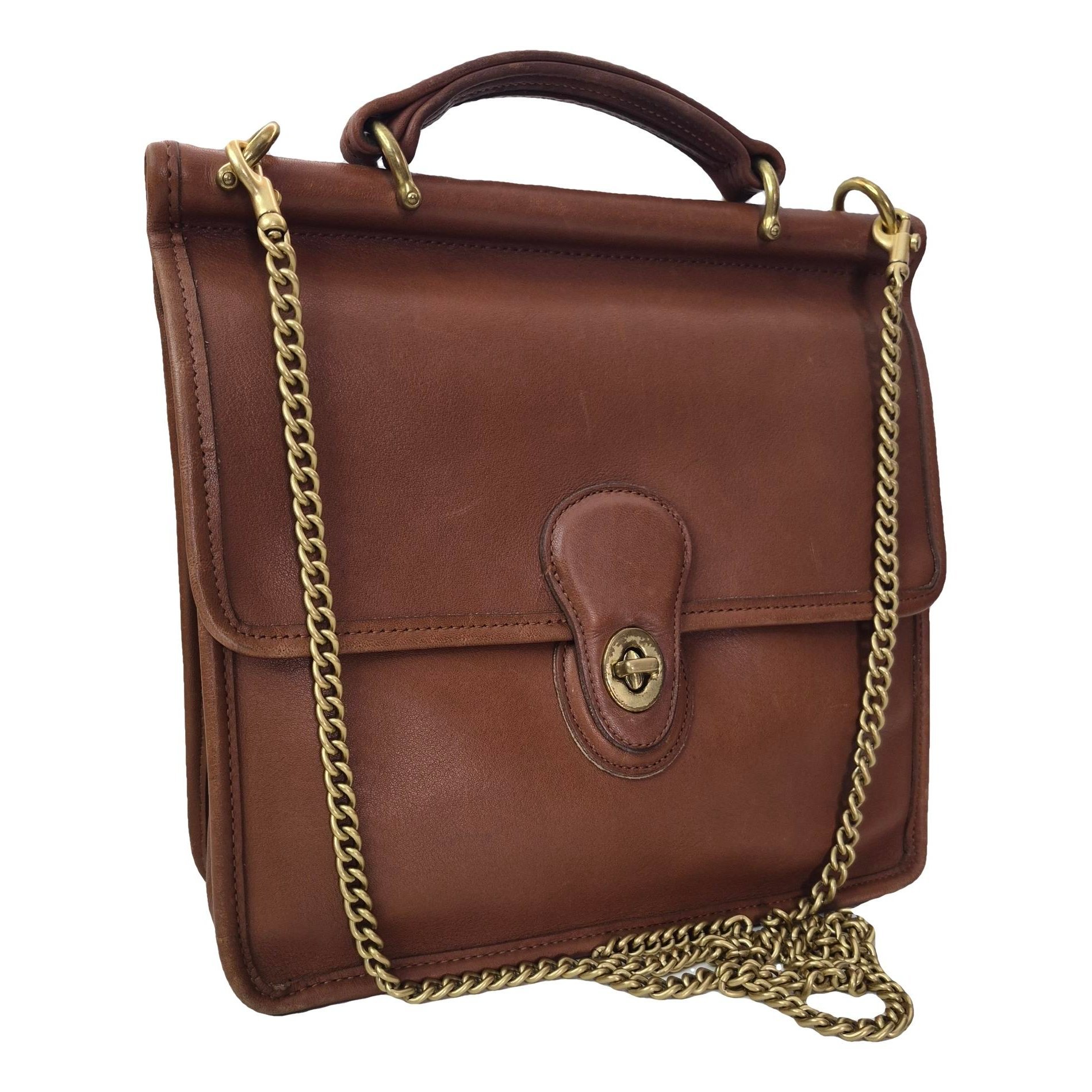 Leather crossbody bag