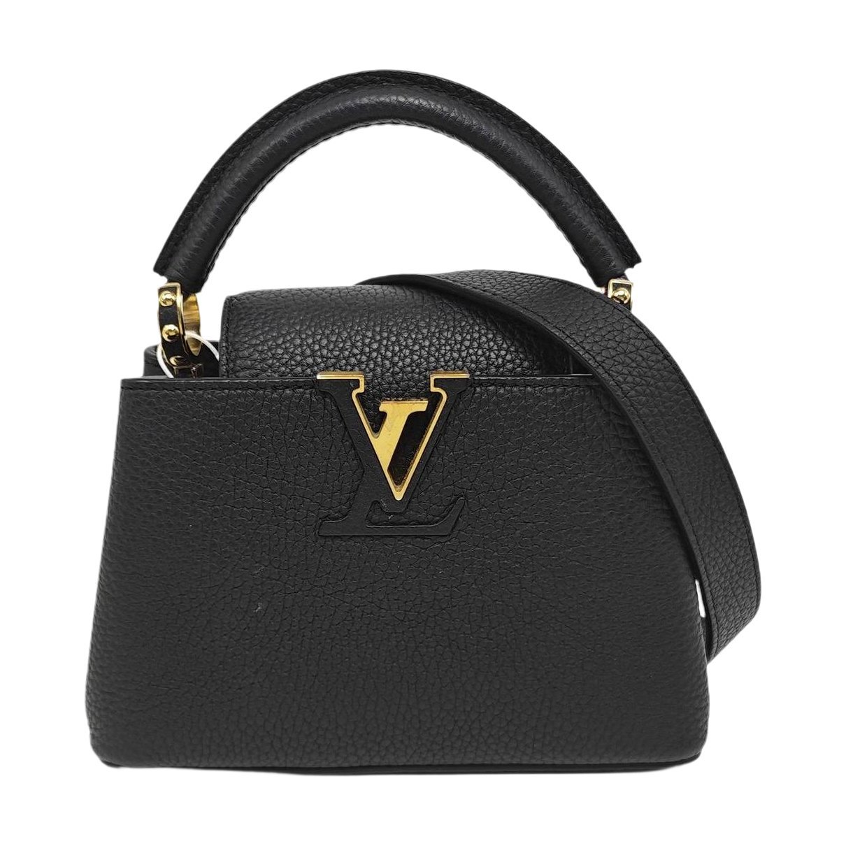 Capucines leather handbag