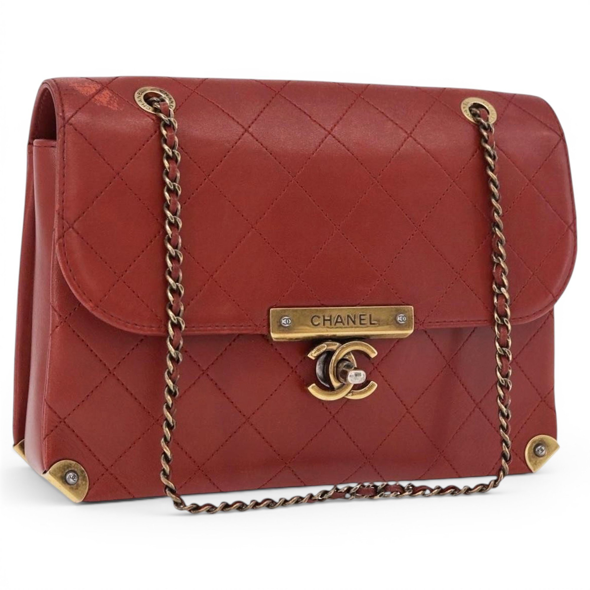 Leather handbag