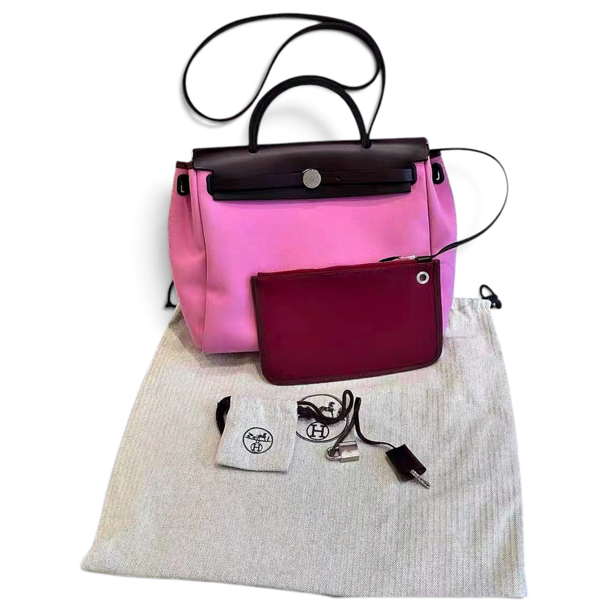 Herbag leather handbag