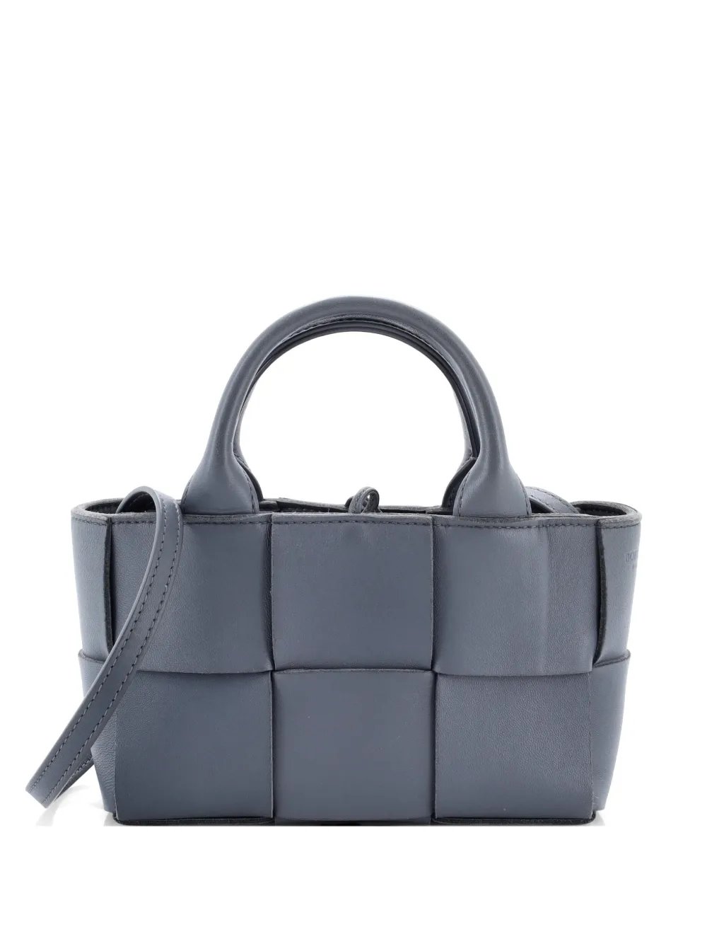 Arco Maxi Intrecciato Leather Candy tote bag