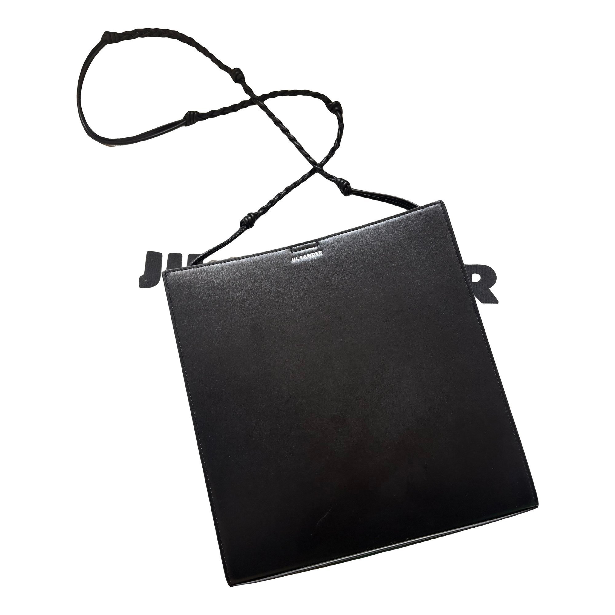 Tangle leather crossbody bag