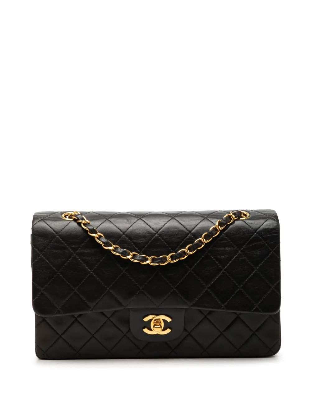 1996-1997 Medium Classic Lambskin Double Flap shoulder bag