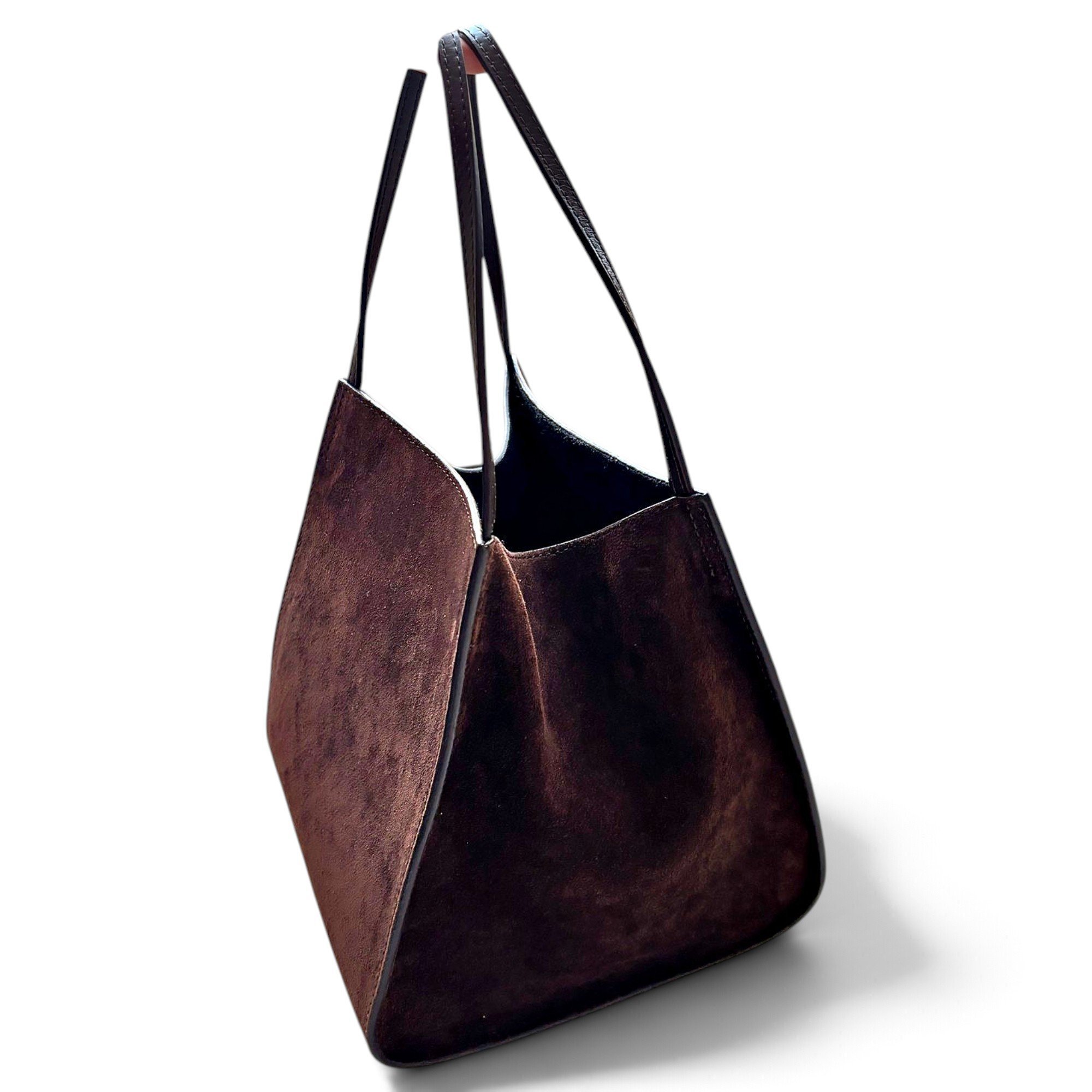 Leather tote