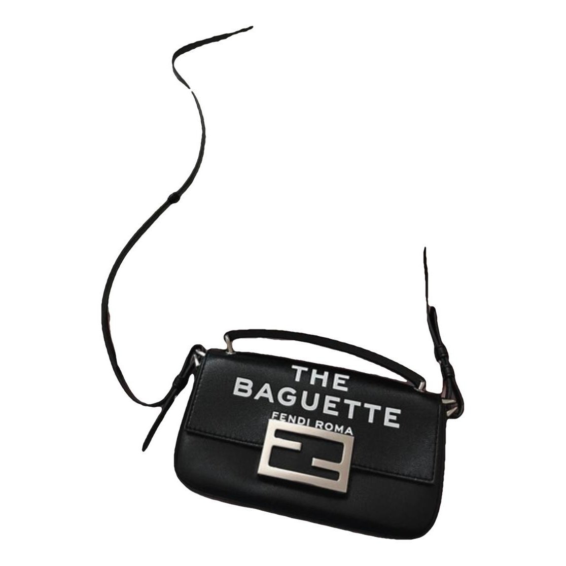Baguette leather handbag