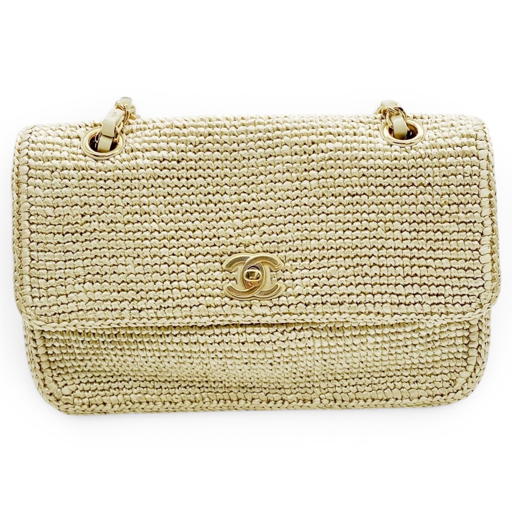 Wallet On Chain Timeless/Classique cloth handbag