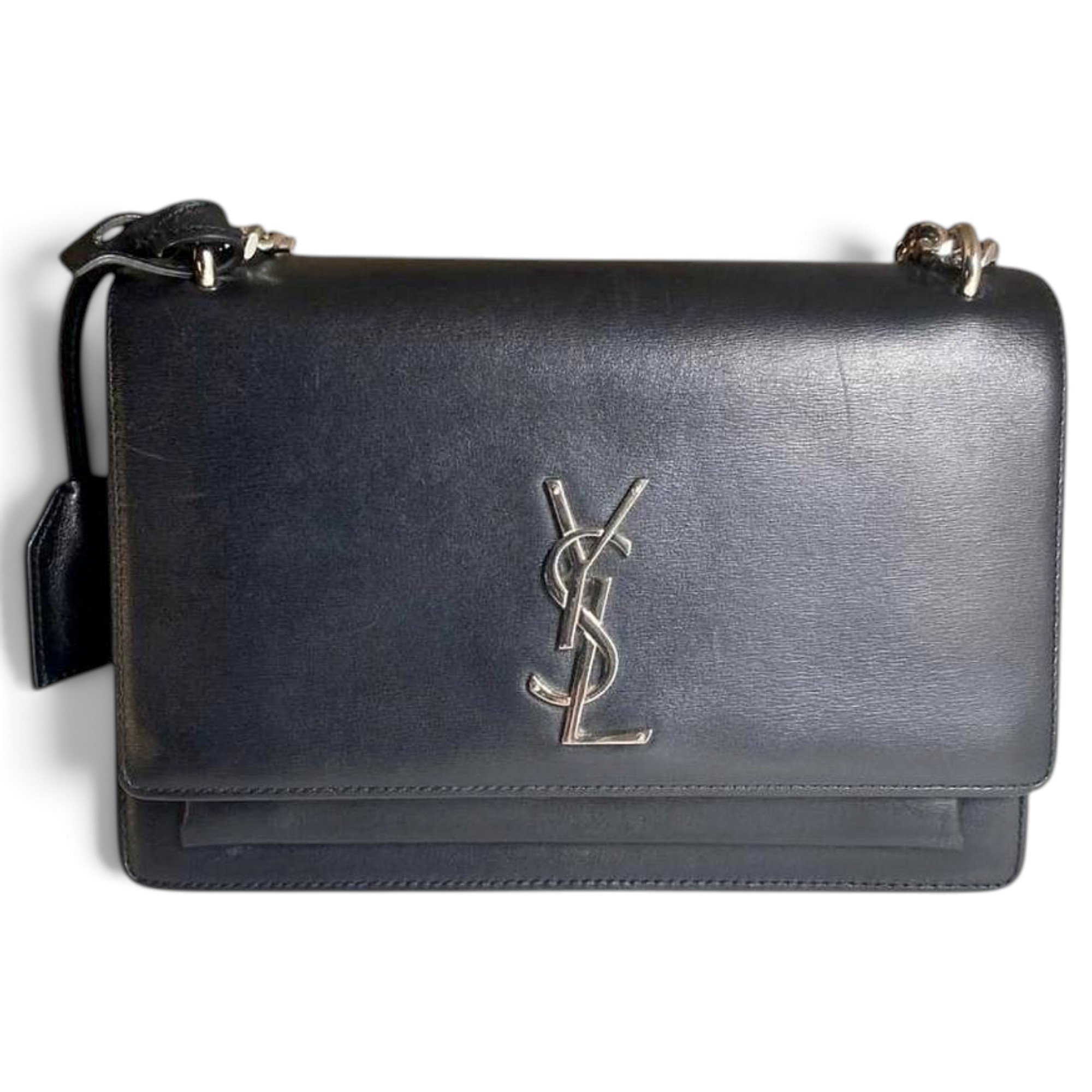 Sunset leather crossbody bag