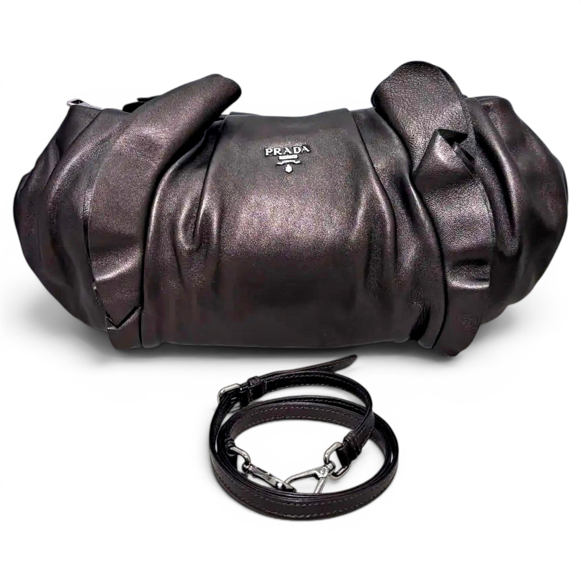 Leather crossbody bag