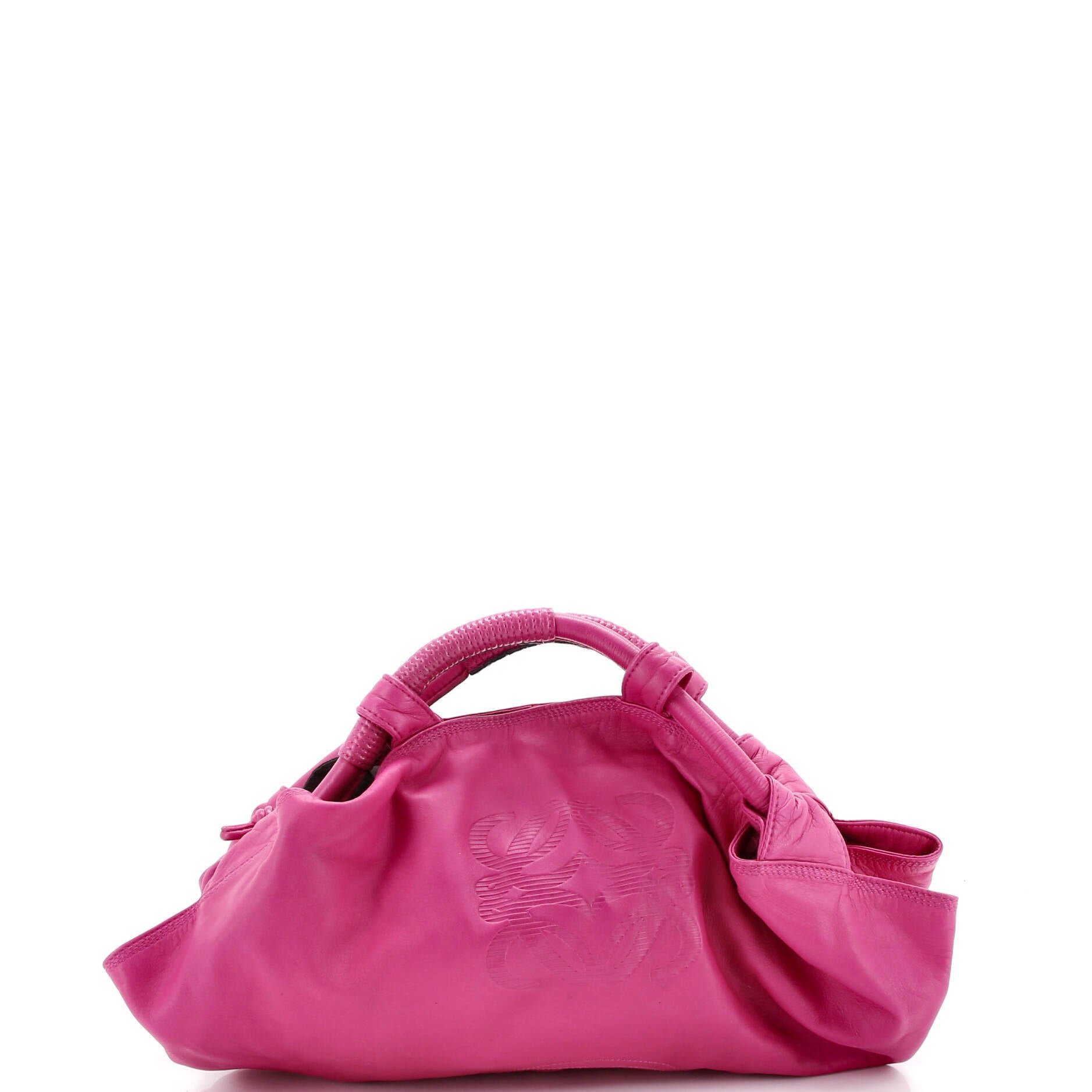 Loewe Front Pocket Nappa Aire Hobo Leather