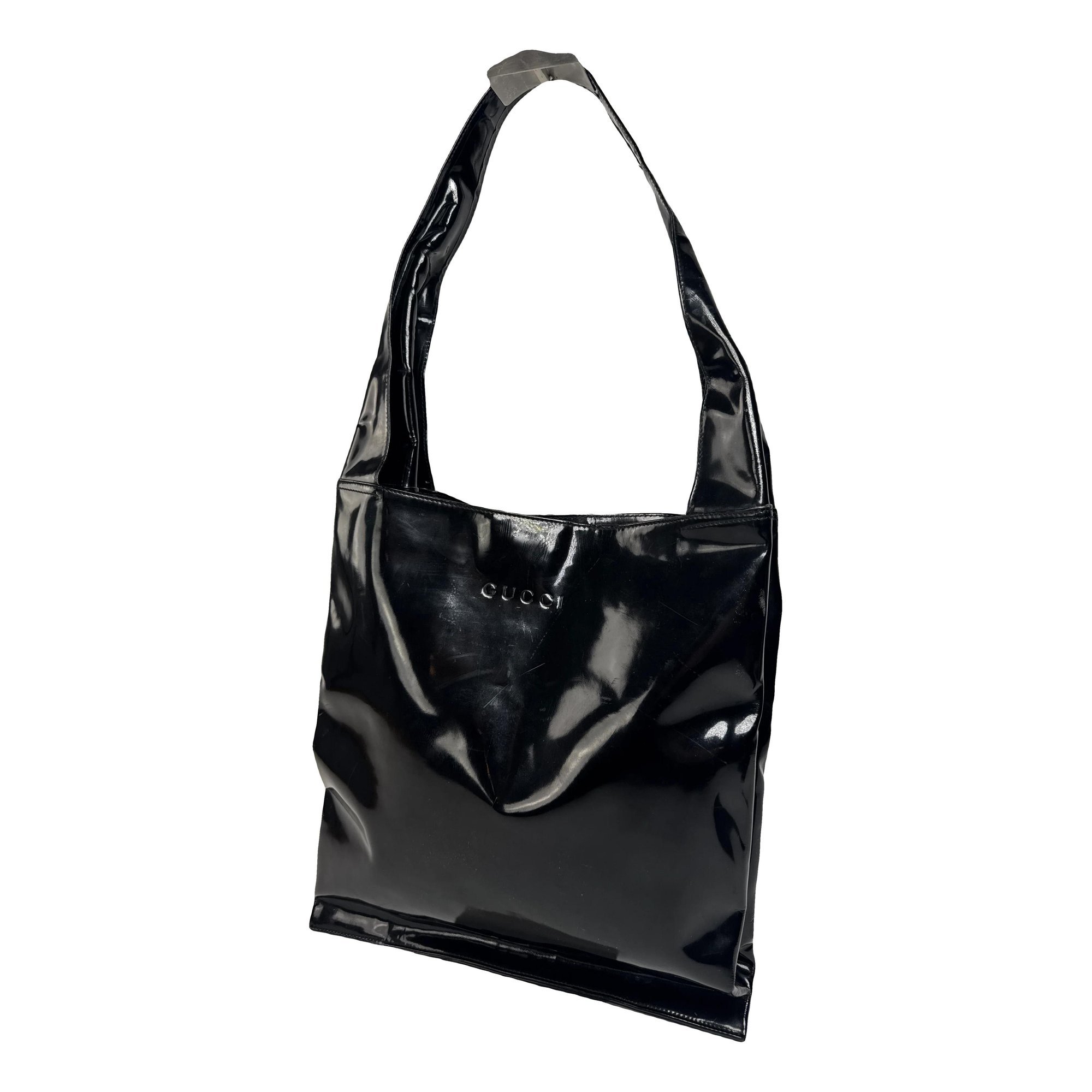 Gucci Hobo patent leather handbag