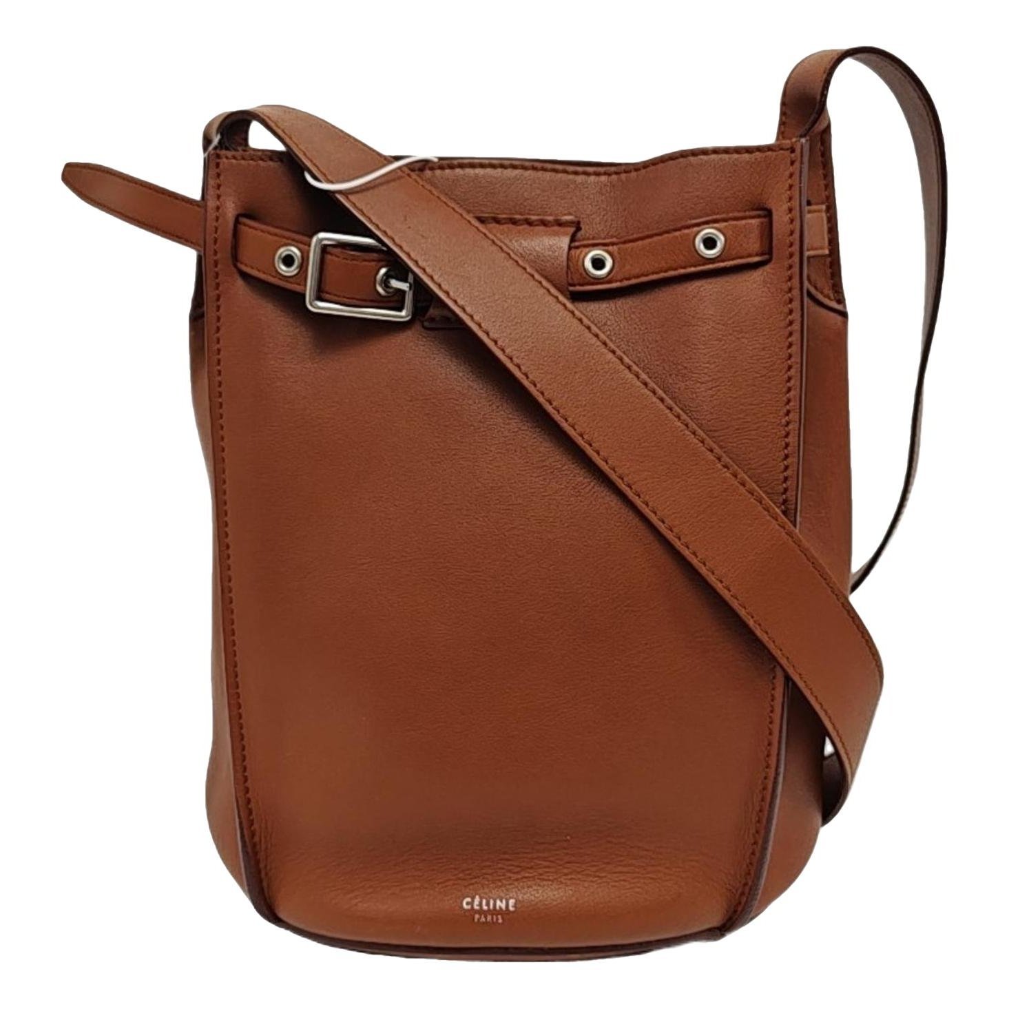 Big Bag leather handbag