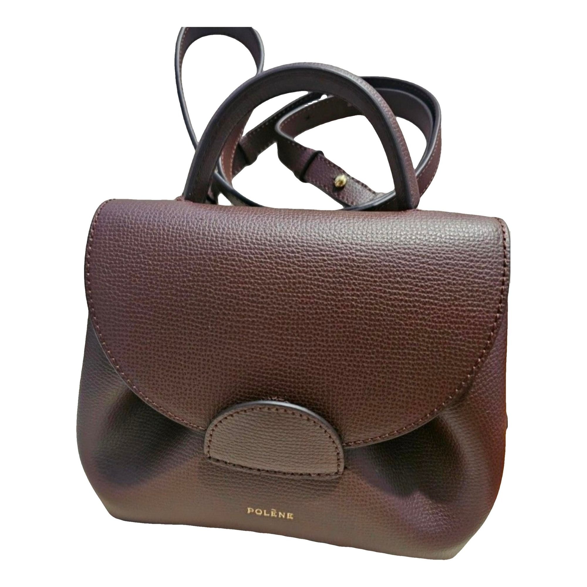 Polene Numéro un leather crossbody bag