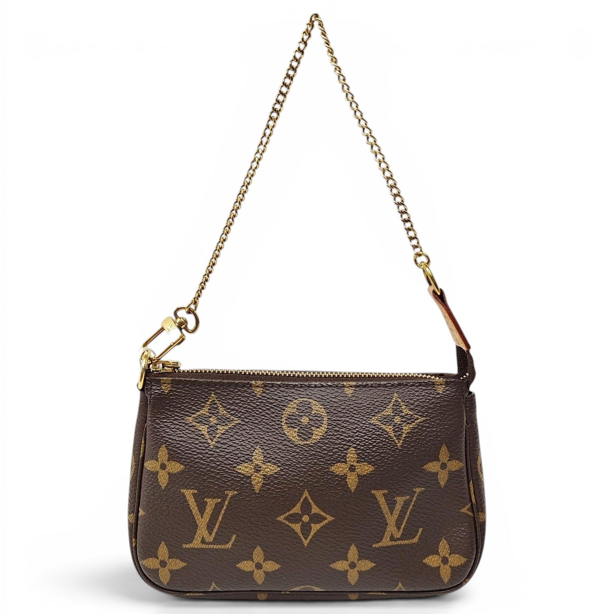 Maxi Multi Pochette Accessoires leather handbag
