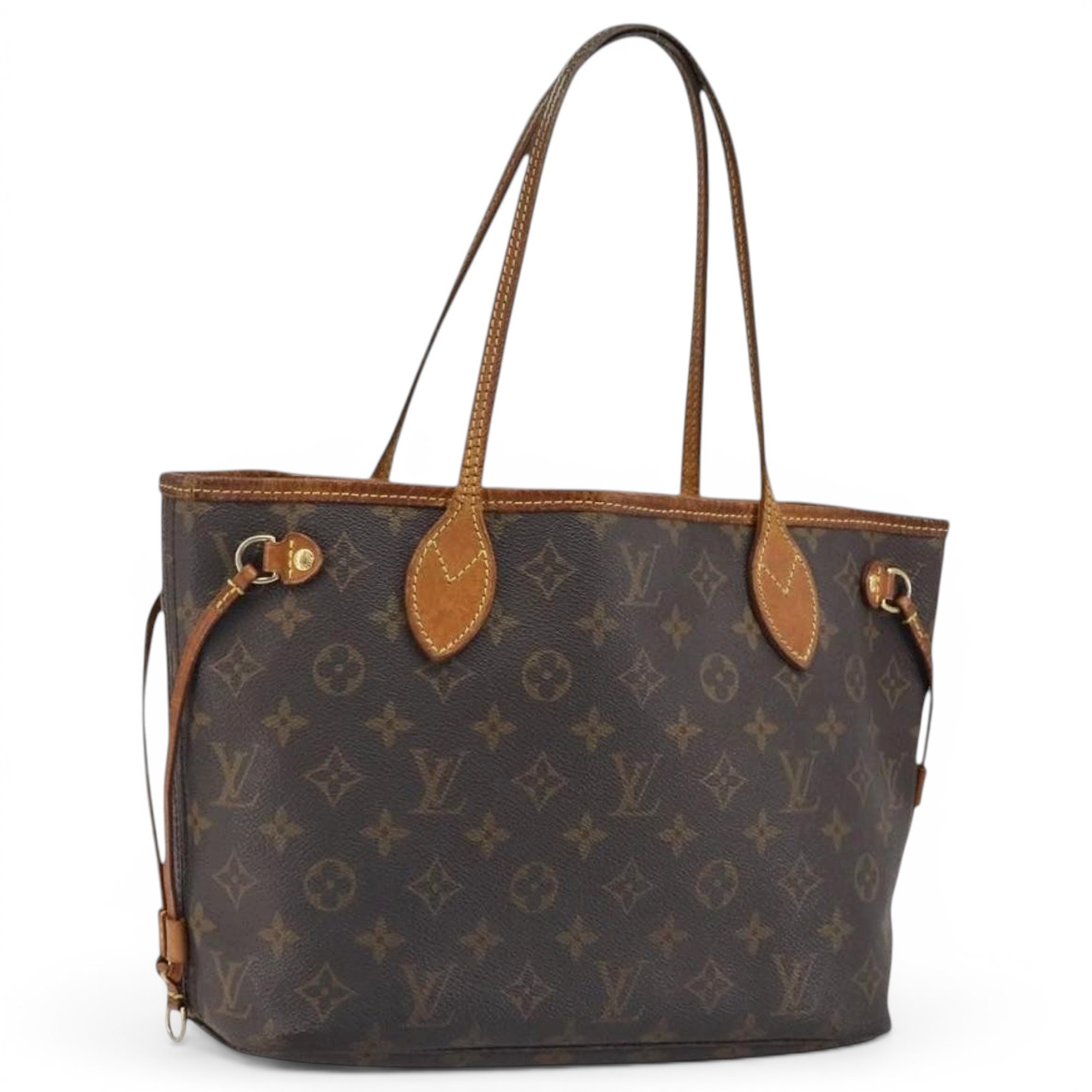 Neverfull leather tote
