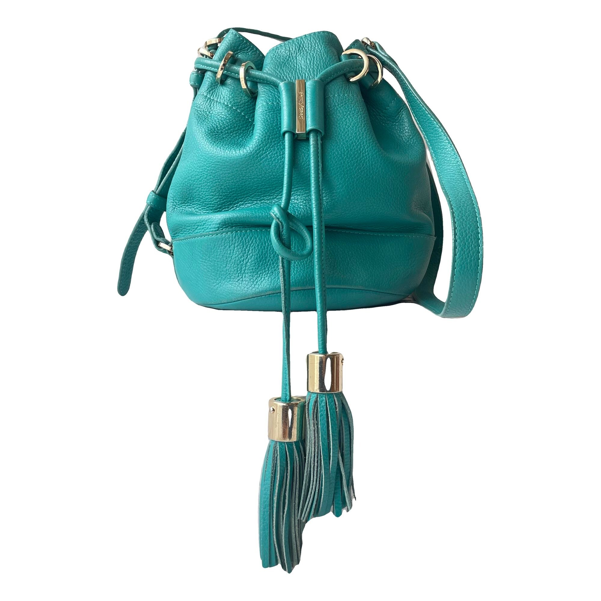 Leather crossbody bag