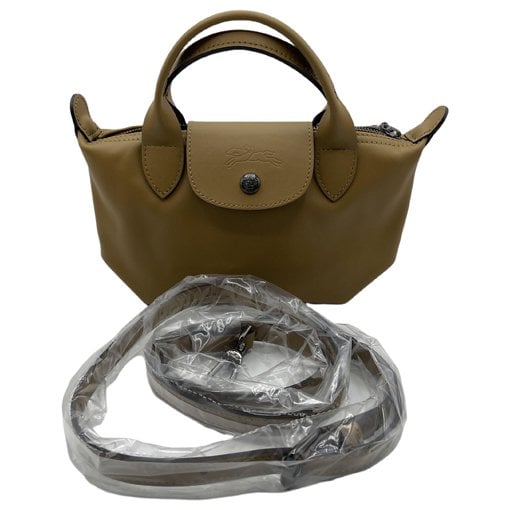Pliage leather crossbody bag
